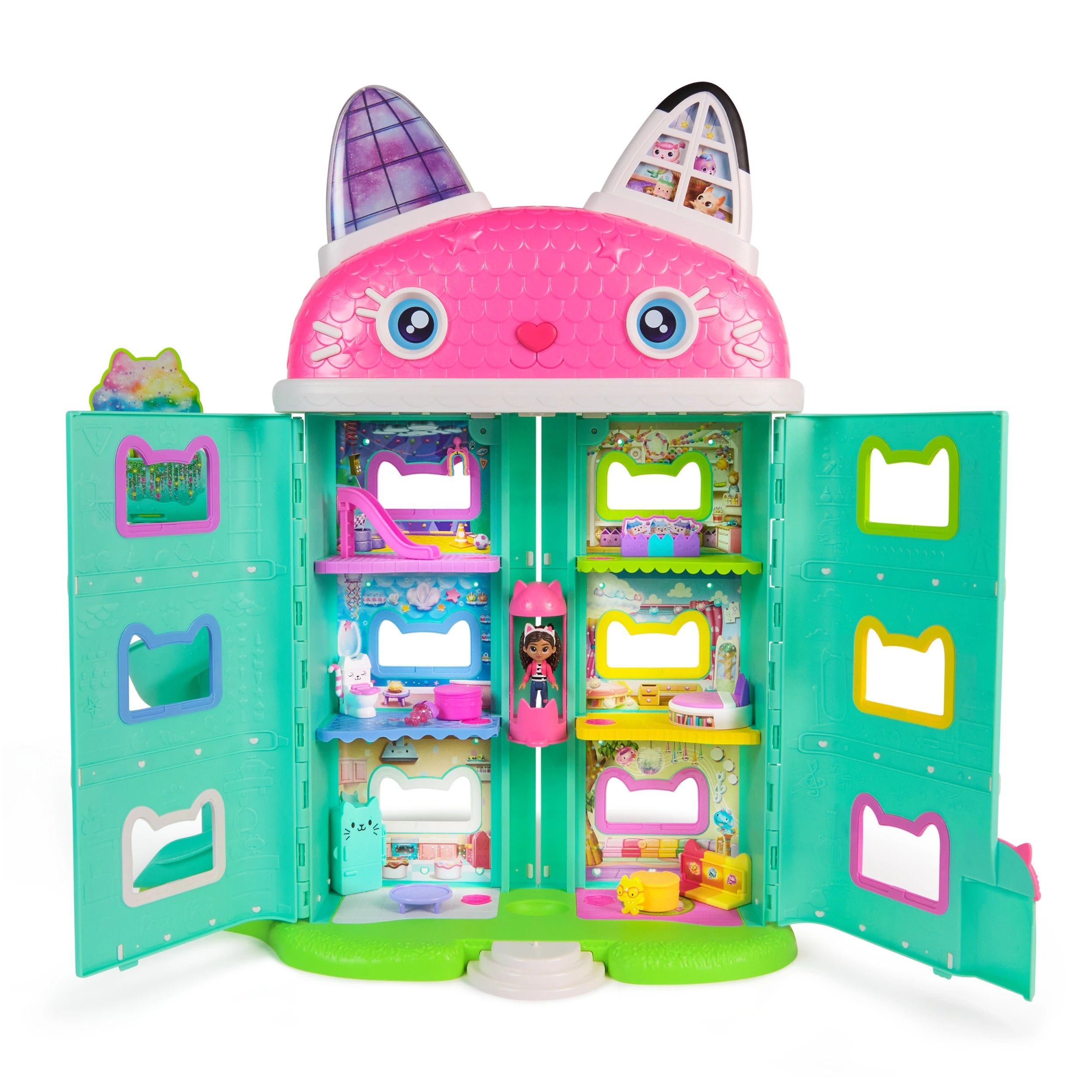 3 Gabby's Dollhouse the Movie Meow-mazing Interactive Dollhouse, 3 of 10