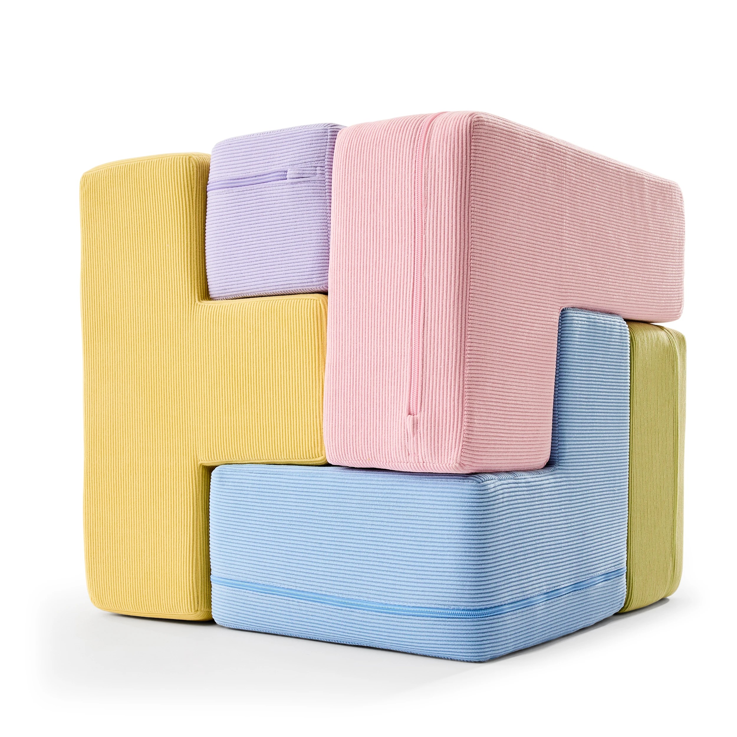 3 Soft Play Puzzle Cube Set, 3 of 8