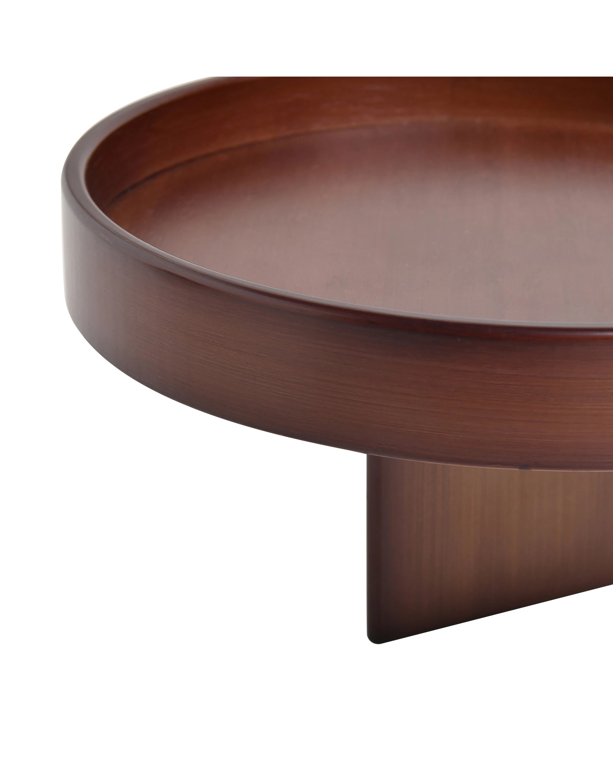 6 Sherwood Sofit Bamboo Sofa Tray Table - Mahogany, 6 of 7