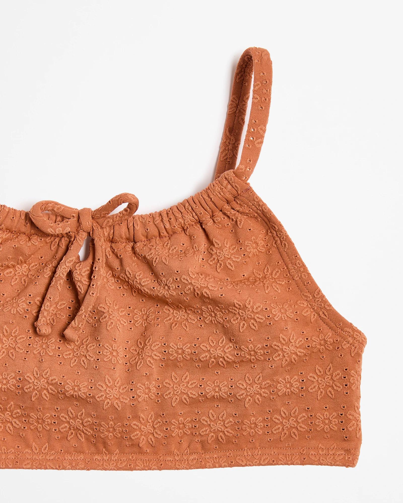 2 Target Broderie Bikini 2 Piece Swim Set ORANGE, 2 of 3