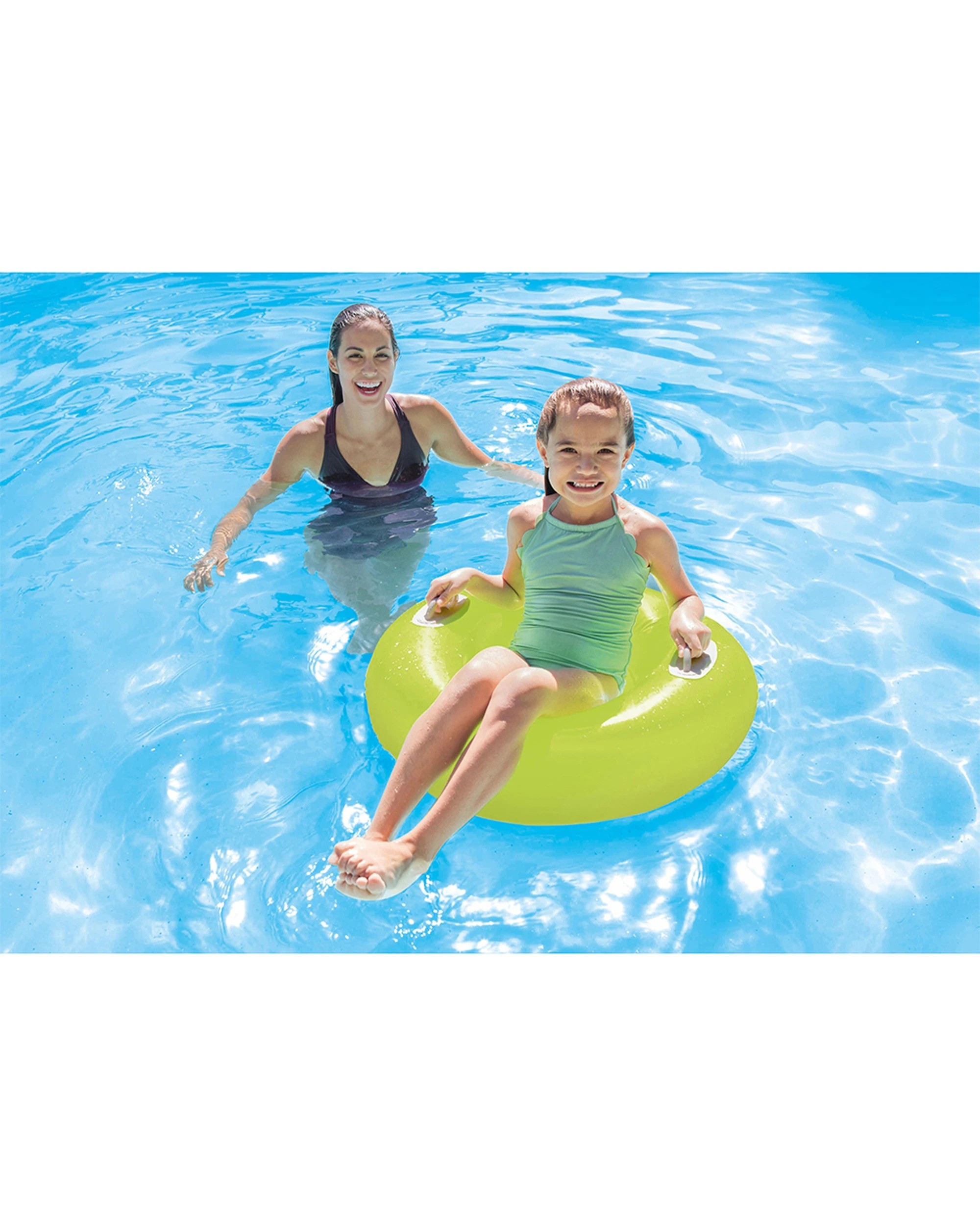 6 Intex Hi-Gloss Inflatable Swimming Float Pool Tube - Assorted, 6 of 8