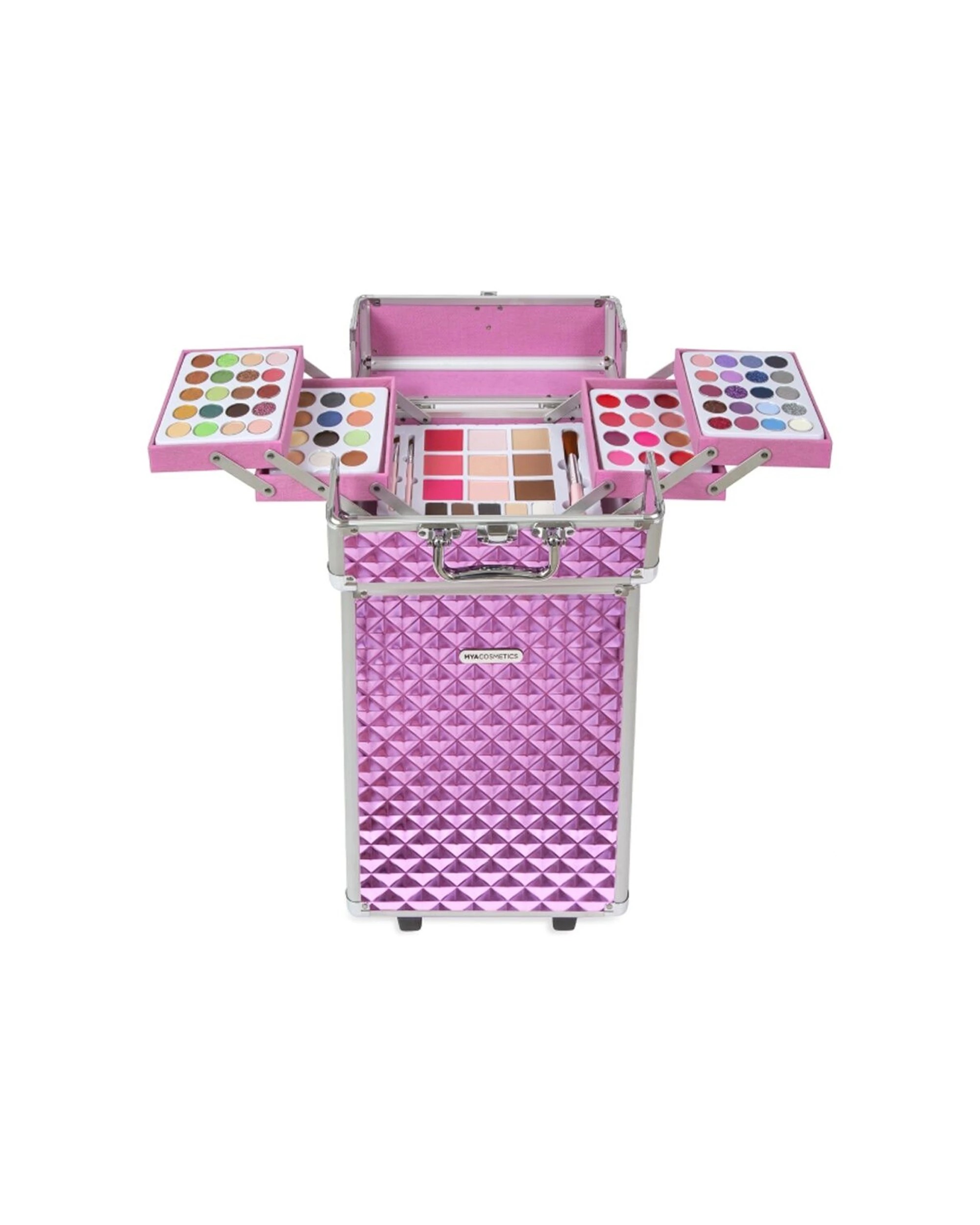 2 MYA Super Deluxe Make Up Trolley Travel Storage Kids Children - Multi, 2 of 7