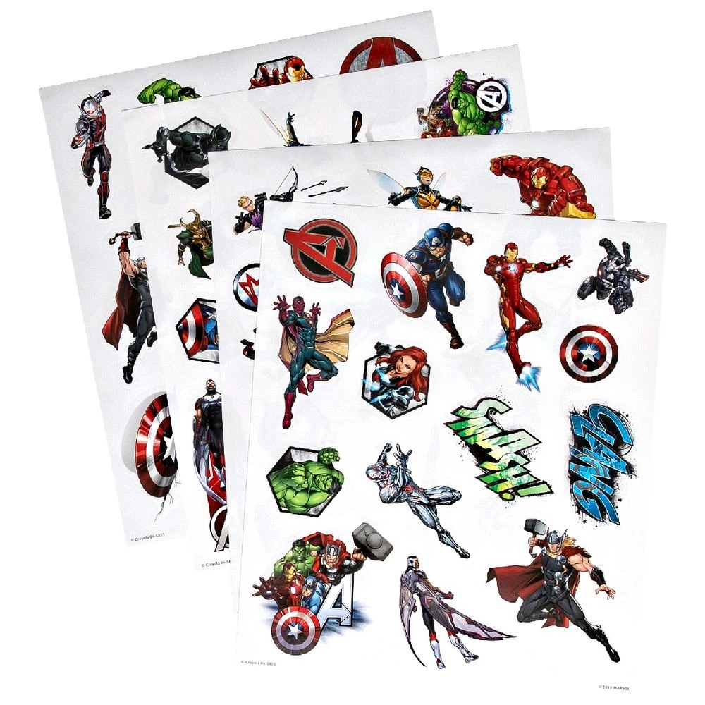 4 Crayola Colour & Sticker Book Avengers, 4 of 4