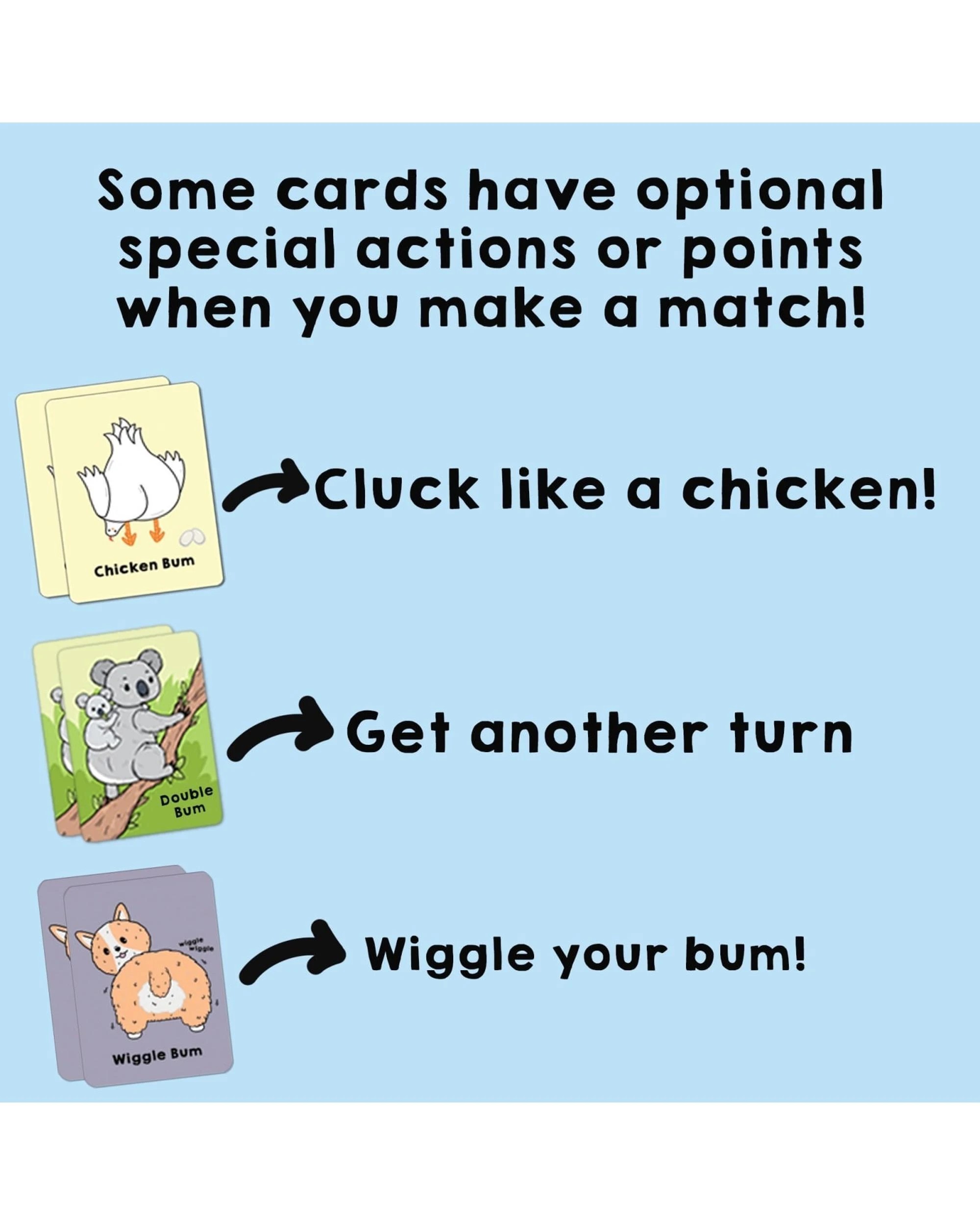 3 Go Bum Animals Card Game, 3 of 4