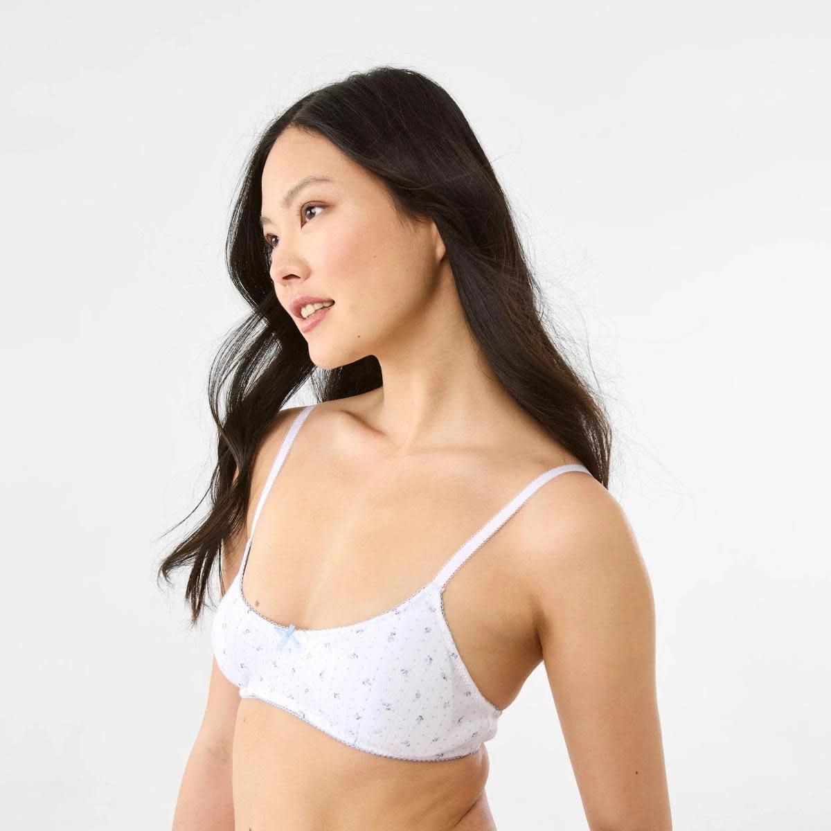 2 Pointelle Scoop Crop FLORAL DOT BRUNI BLUE, 2 of 7