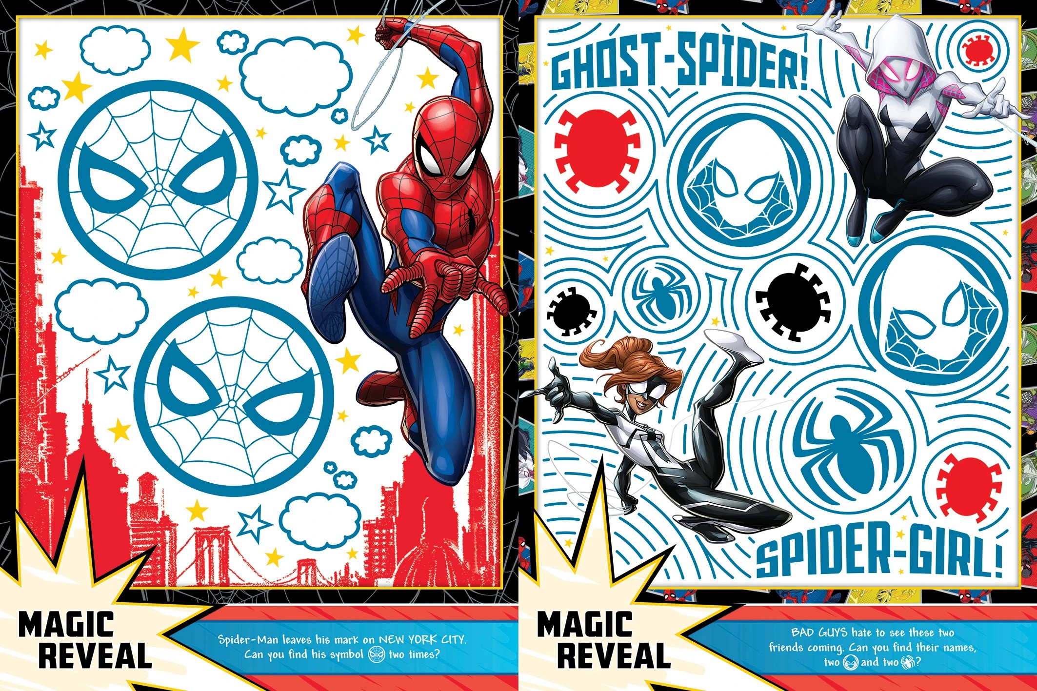 3 Marvel Spider-Man: Magic Reveal Search-and-Find Activity Book, 3 of 3