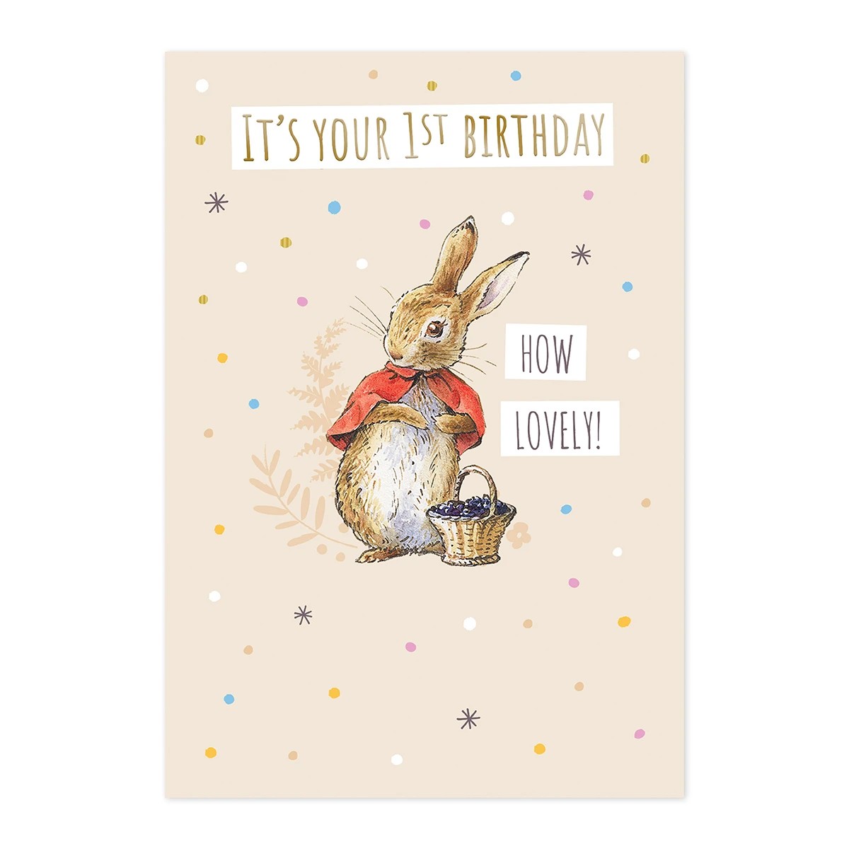 3 Connections from Hallmark 1st Birthday Card - It's your 1st Birthday How Lovely!, 3 of 3