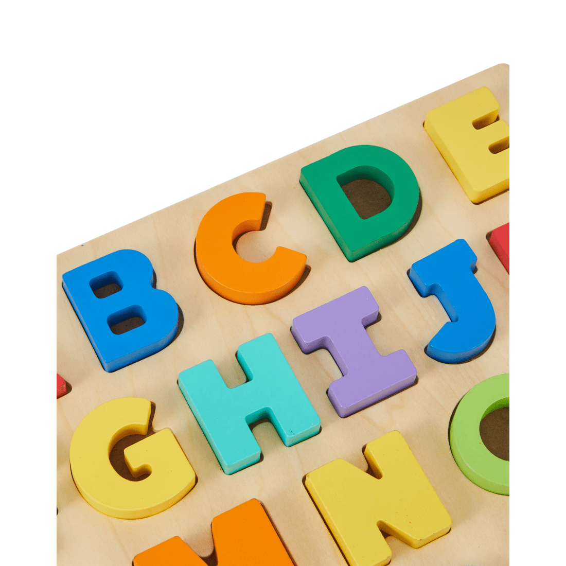 5 Wooden Chunky Alphabet Puzzle, 5 of 5