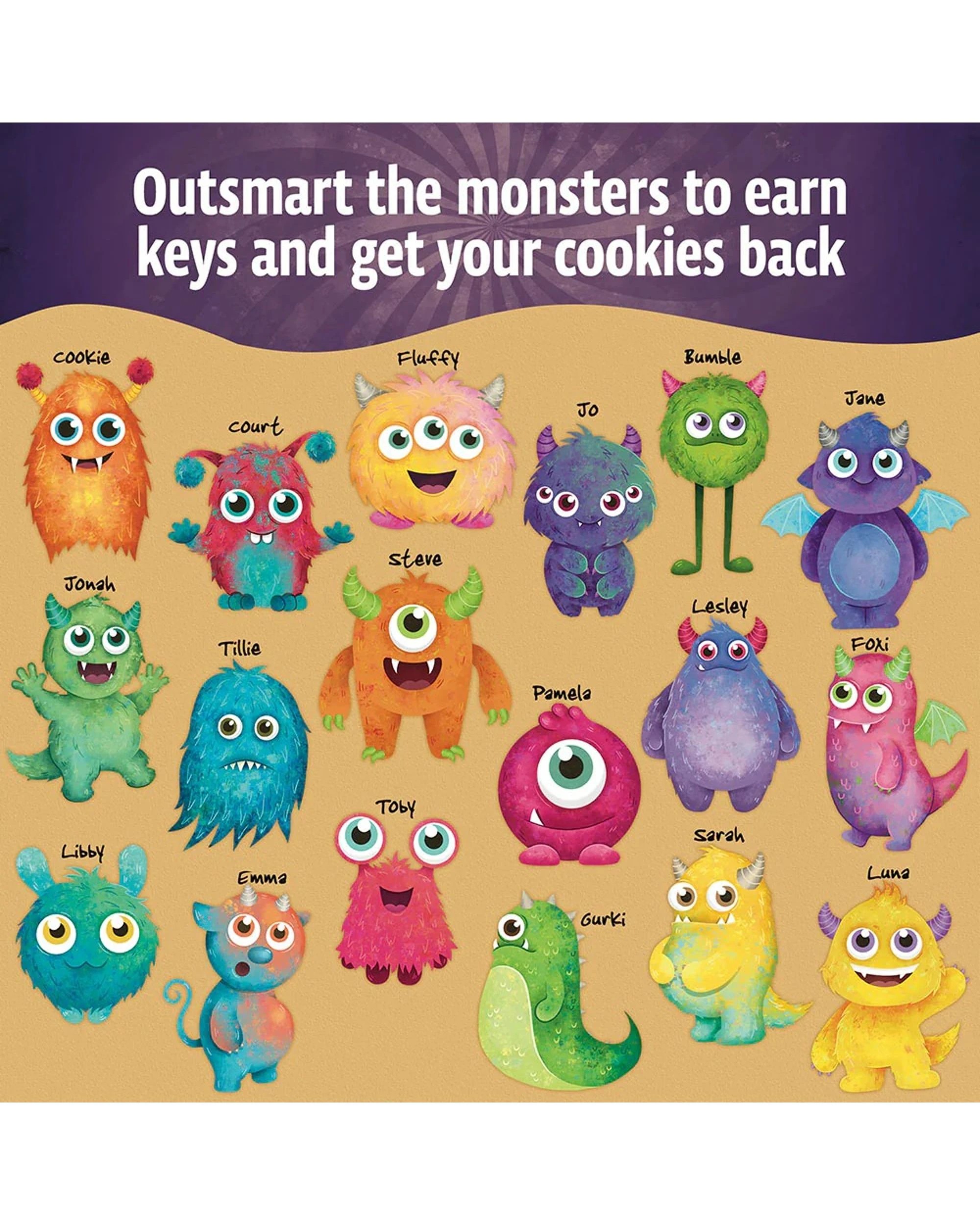 3 Exit The Game Kids Riddles In Monsterville Puzzle Game, 3 of 6