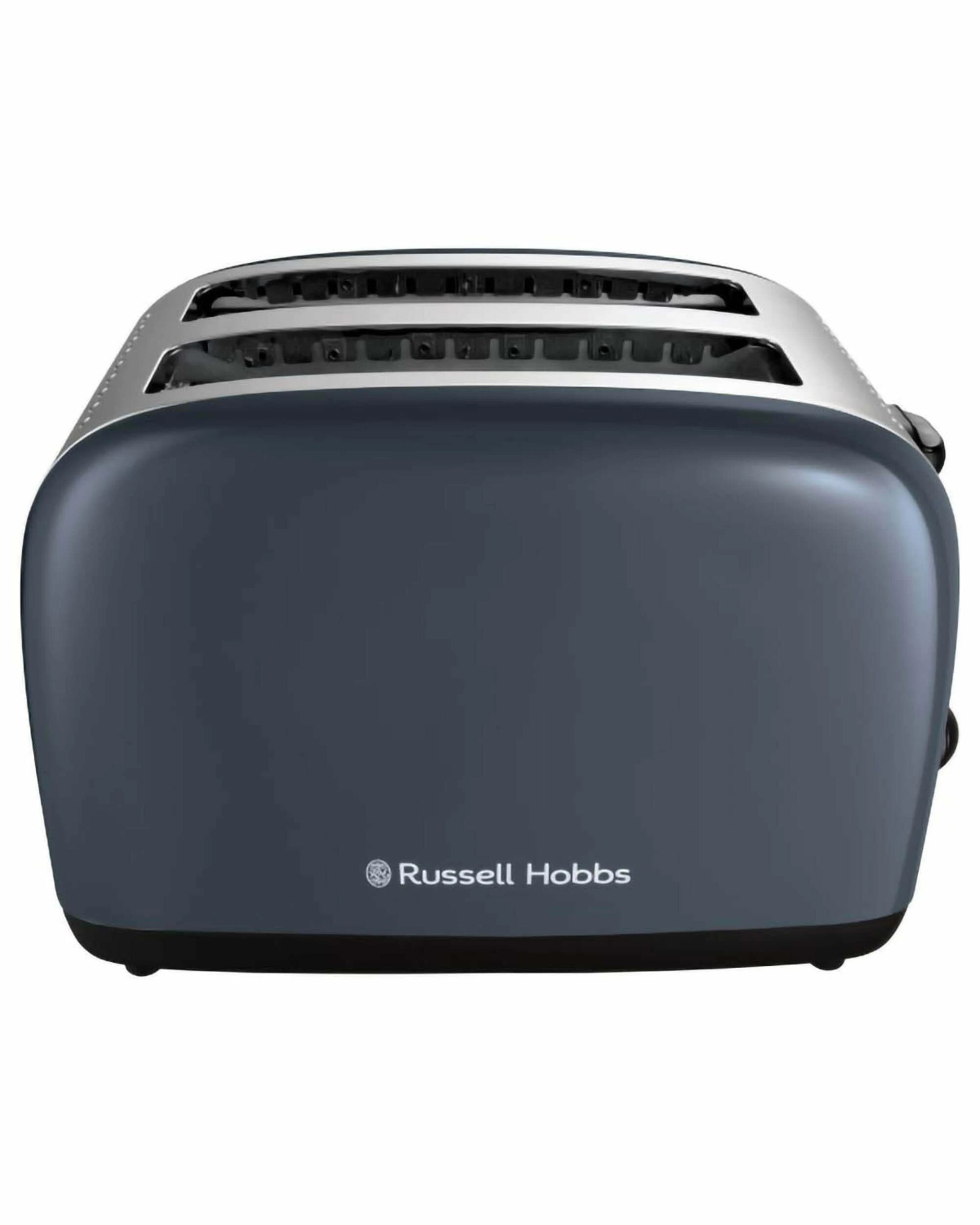 2 Russell Hobbs Colour Plus 2 Slice Toaster - Storm Grey, 2 of 3
