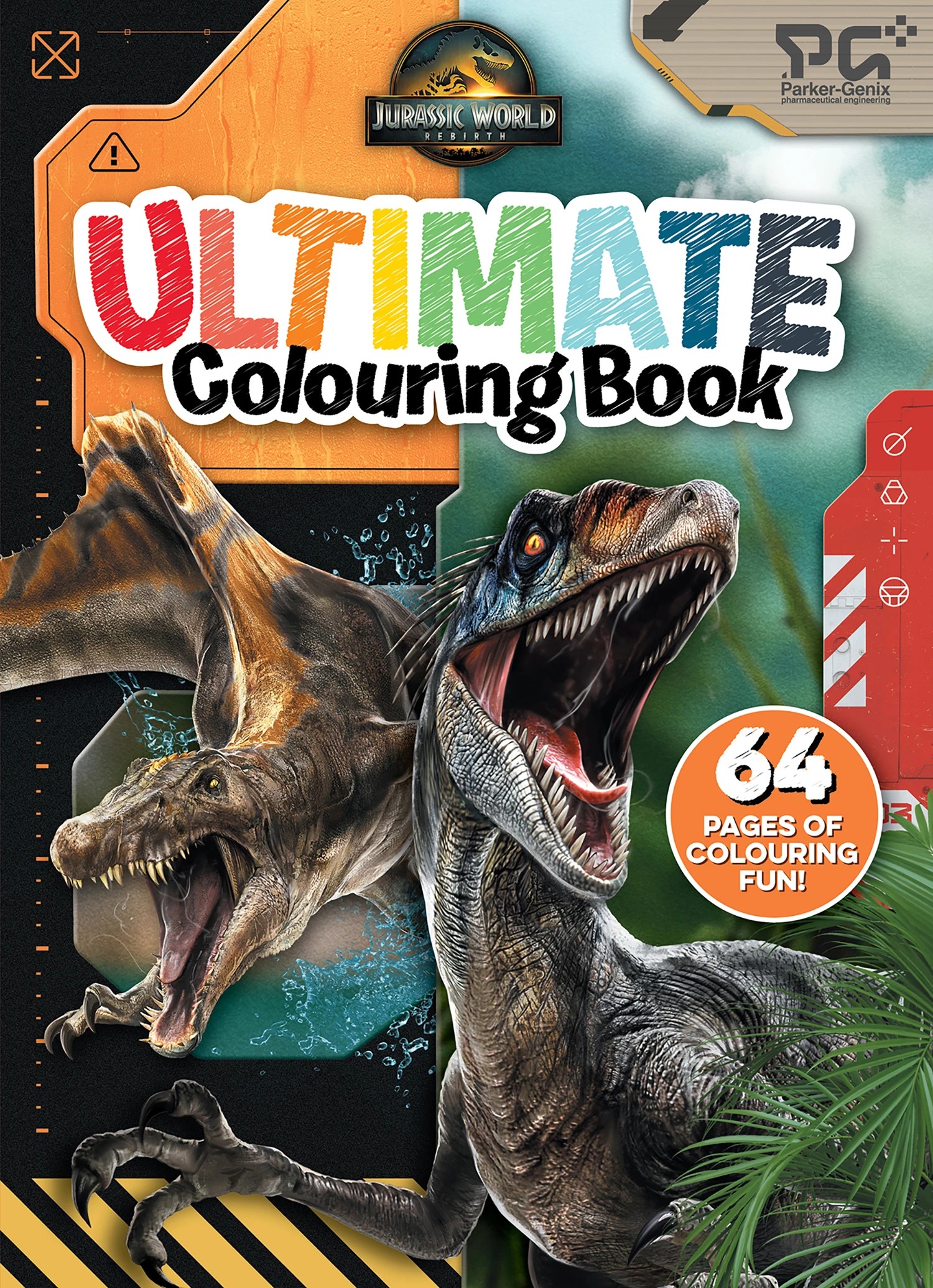 1 Jurassic World Rebirth: Ultimate Colouring Book, 1 of 1