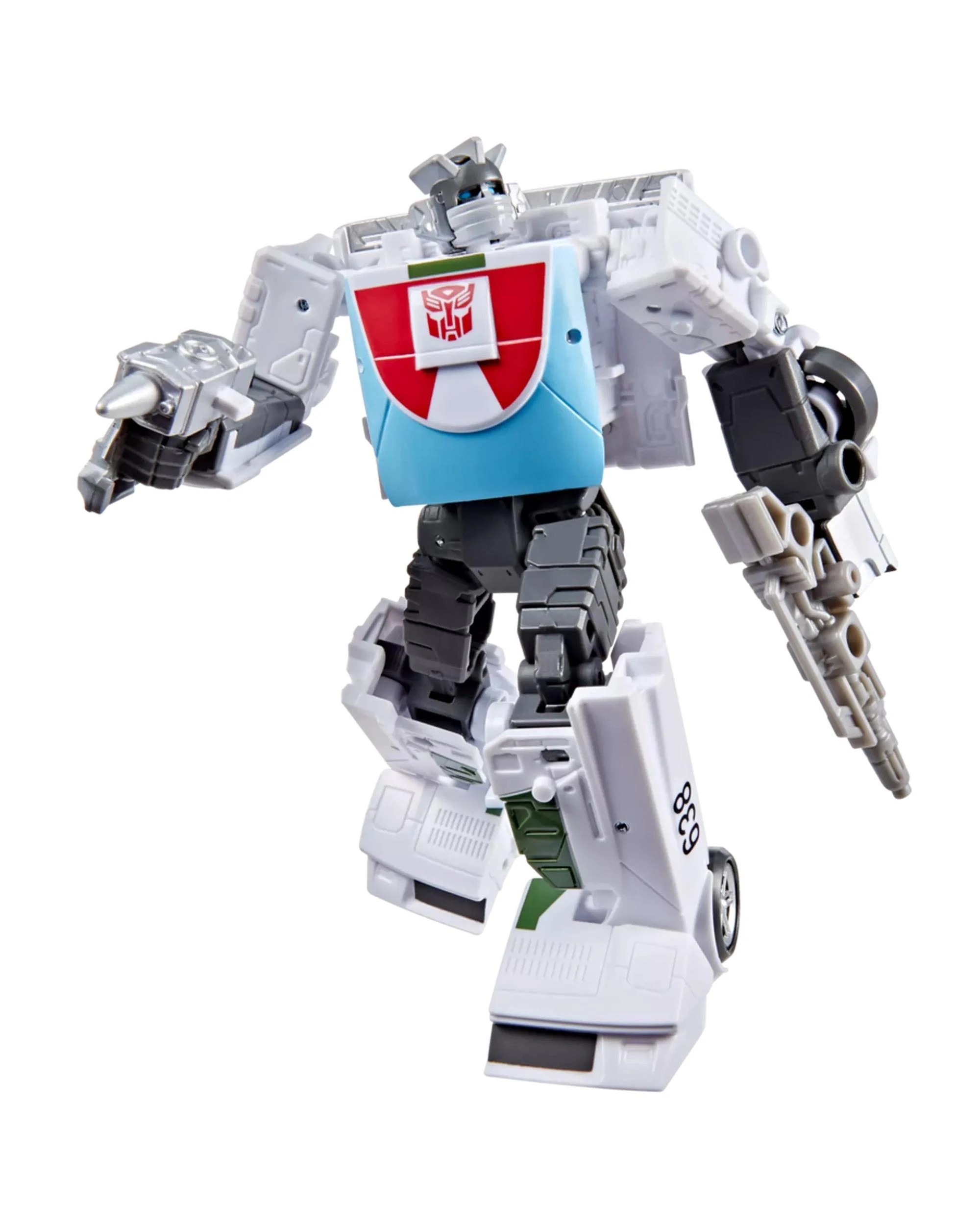 3 Transformers Studio Series The Transformers: The Movie Deluxe Class Wheeljack Action Figure, 3 of 4