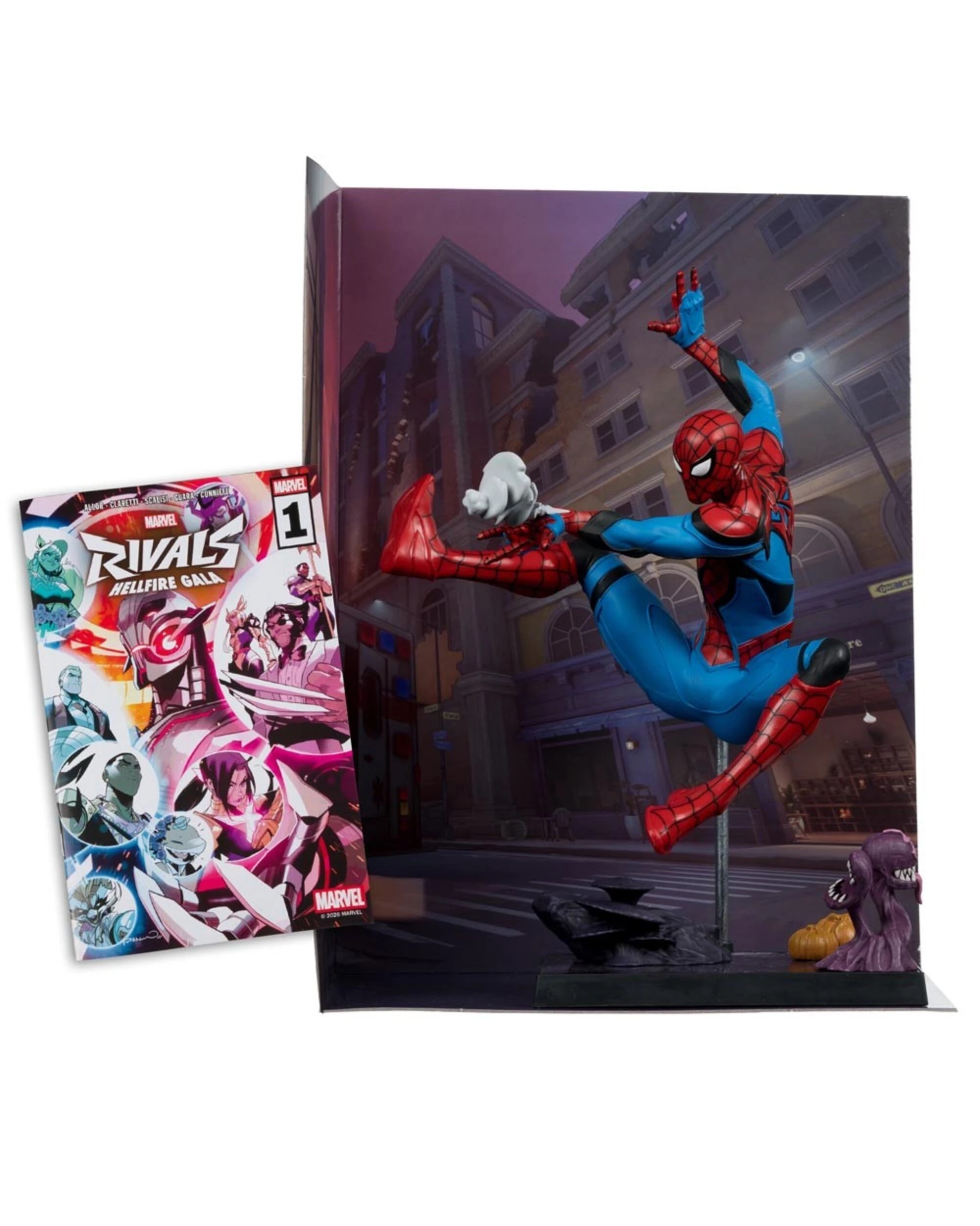 5 Marvel Rivals - Spider-Man (Marvel Rivals #1) 1/6 Scale Figure with Comic Book, 5 of 5
