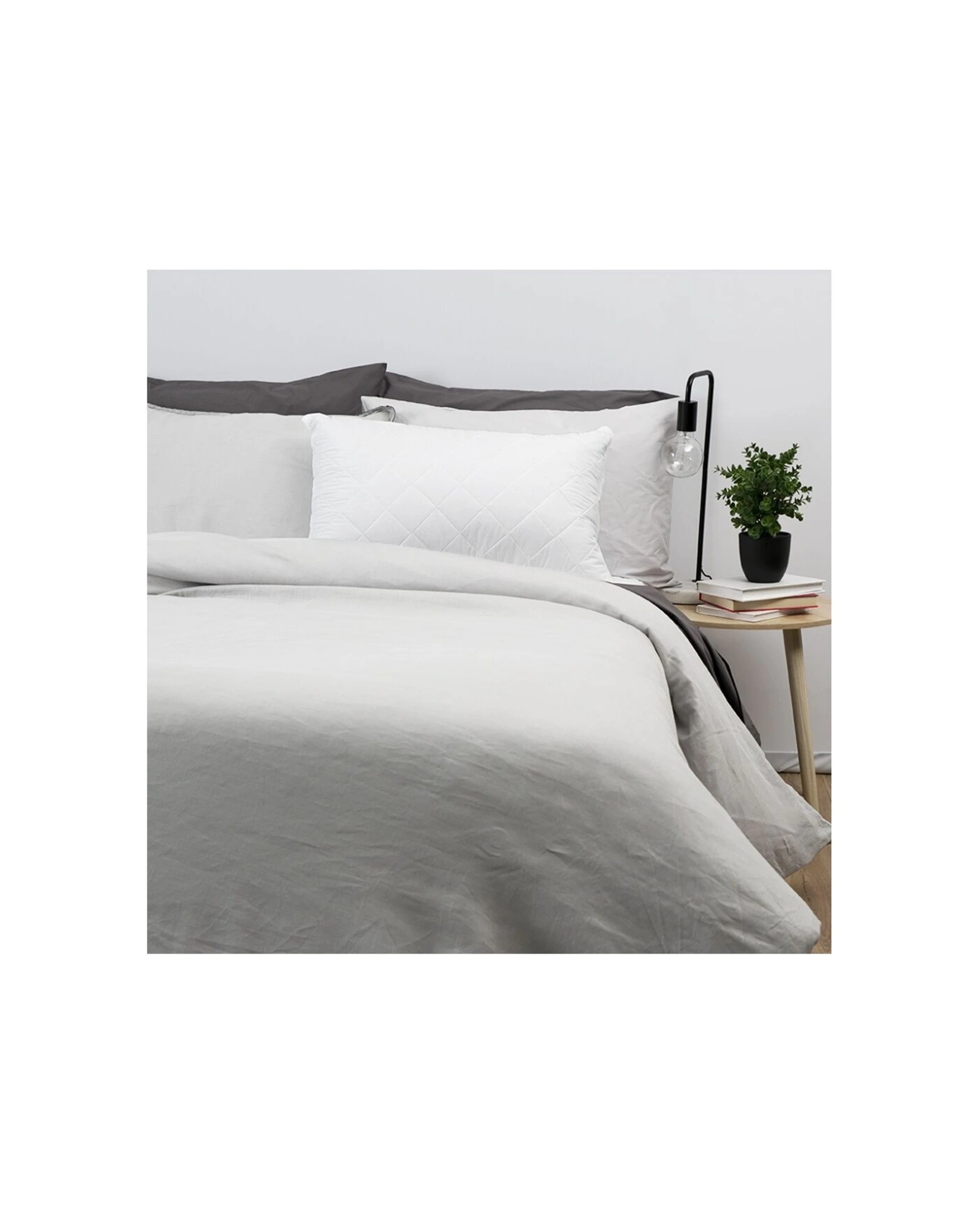 3 Tontine Classic Comfort Cool Dry Medium Firmness Pillow Standard - White, 3 of 4