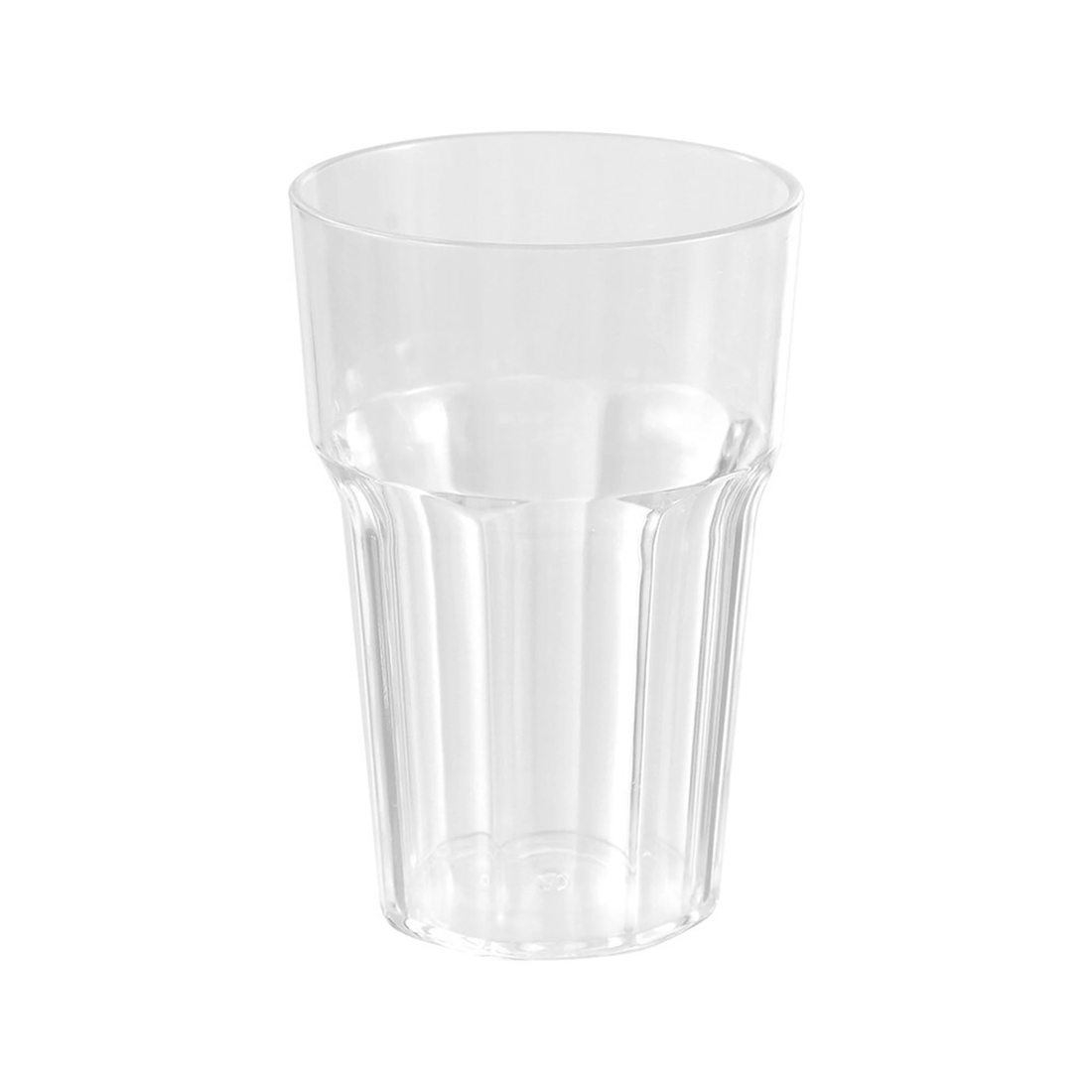 3 Lemon & Lime 450ml Plastic Drinking Cup Water Tumbler Outdoor Tableware Clear
 - Clear, 3 of 3