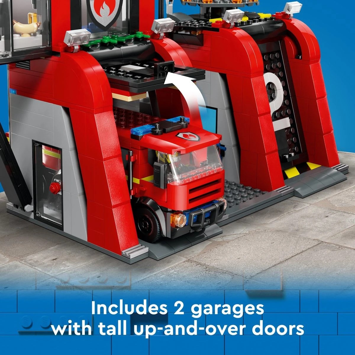 5 LEGO City Fire Station with Fire Truck 60414, 5 of 11