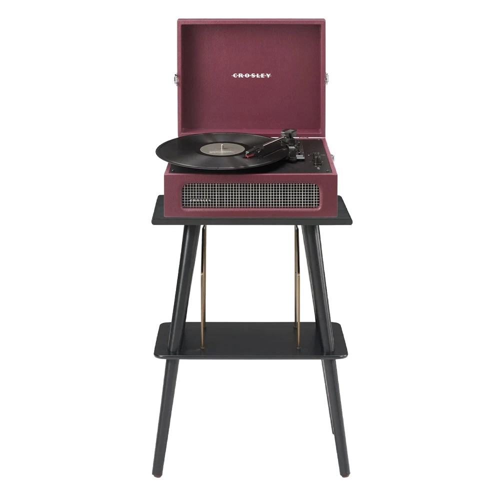Crosley Voyager Bluetooth Portable Turntable + Entertainment Stand ...