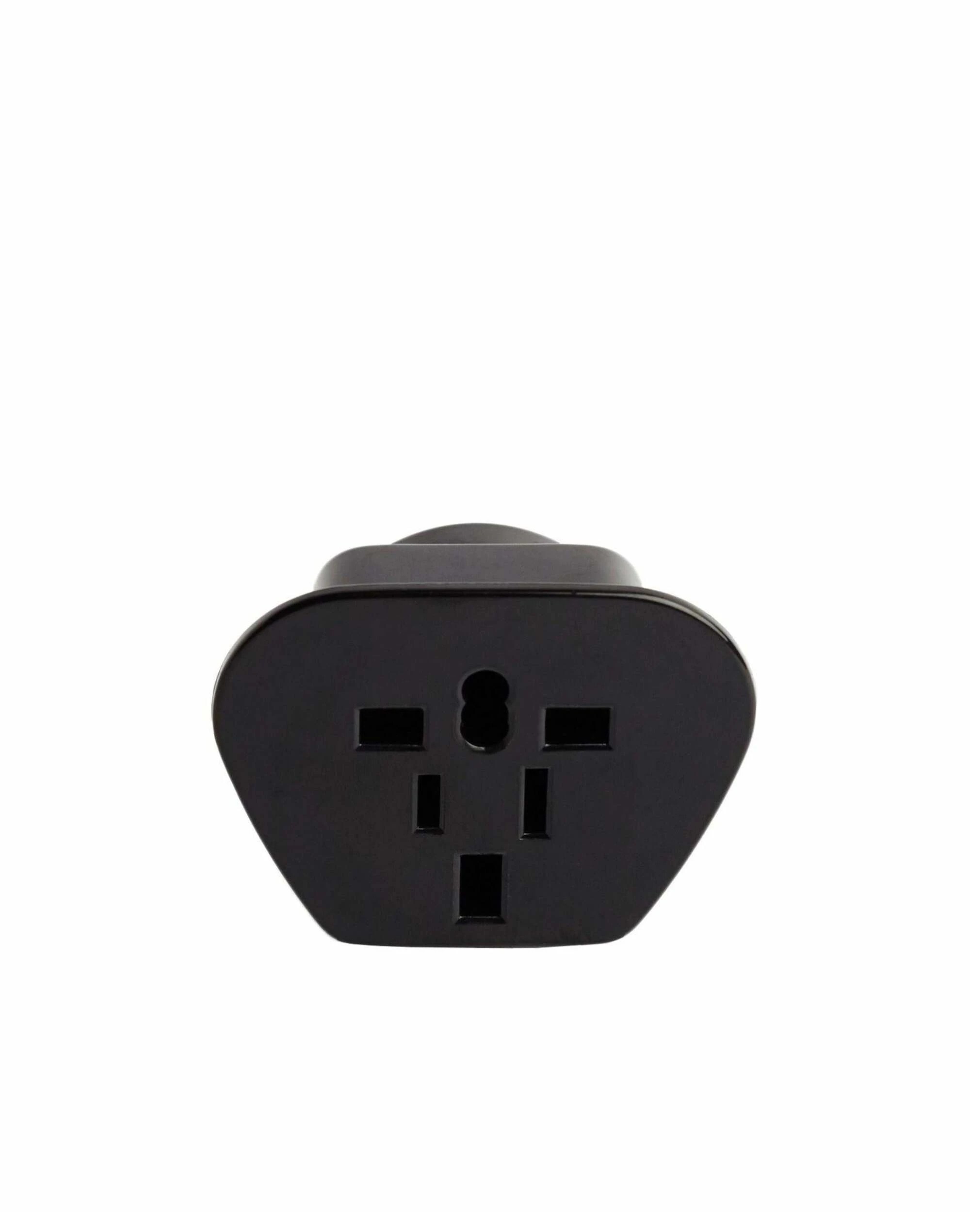 1 Korjo Inbound Travel Adaptor - UK / USA to Australia - Black, 1 of 3