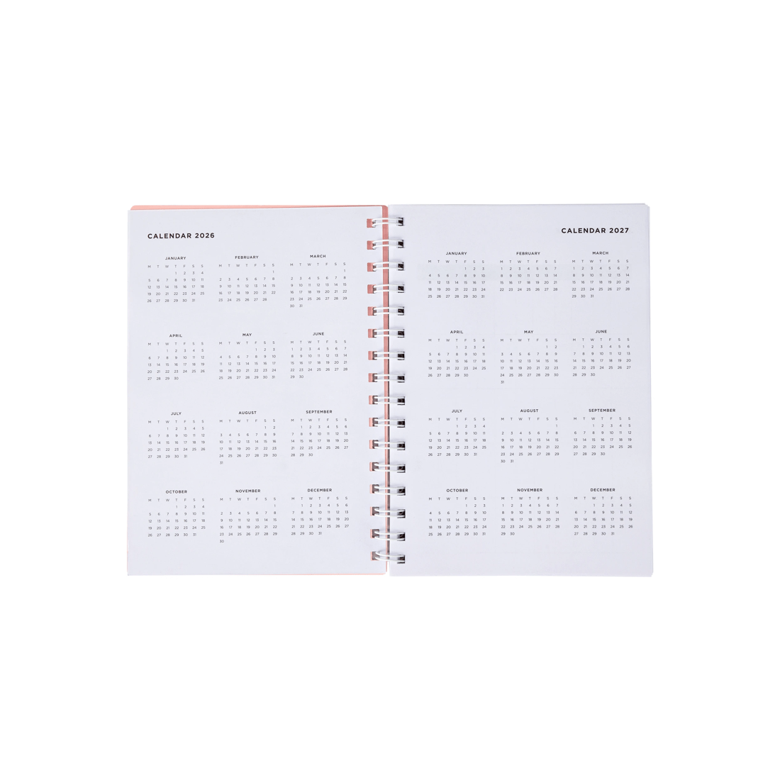 4 2026 A5 Student Diary - Pink, 4 of 6