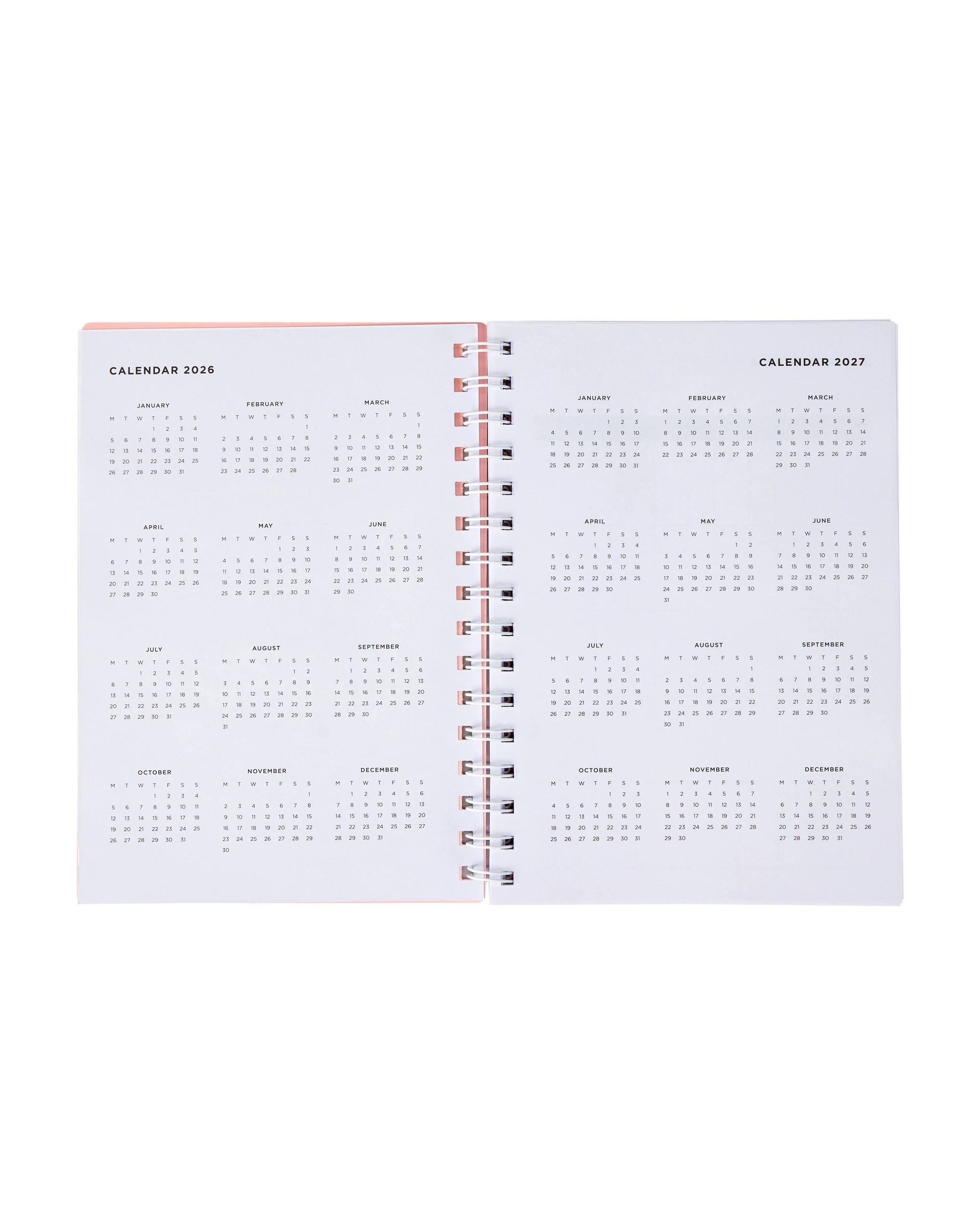 4 2026 A5 Student Diary - Pink, 4 of 6