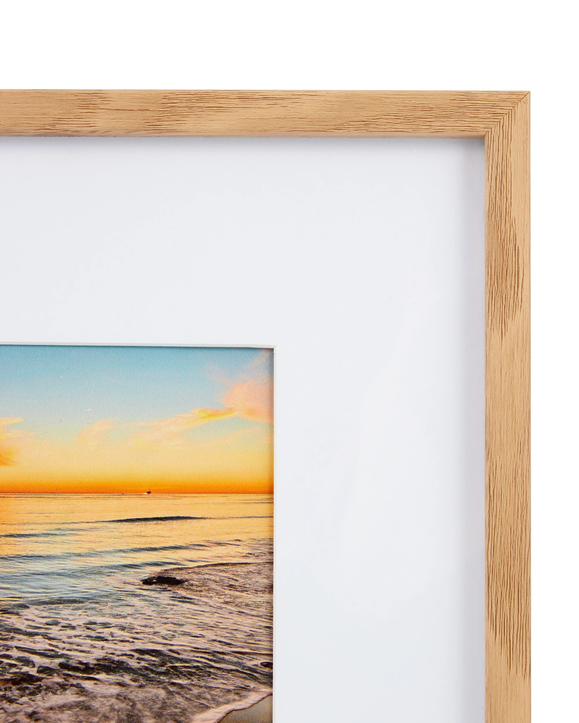 3 6 Piece Gallery Frame Set - Oak Look, 3 of 6