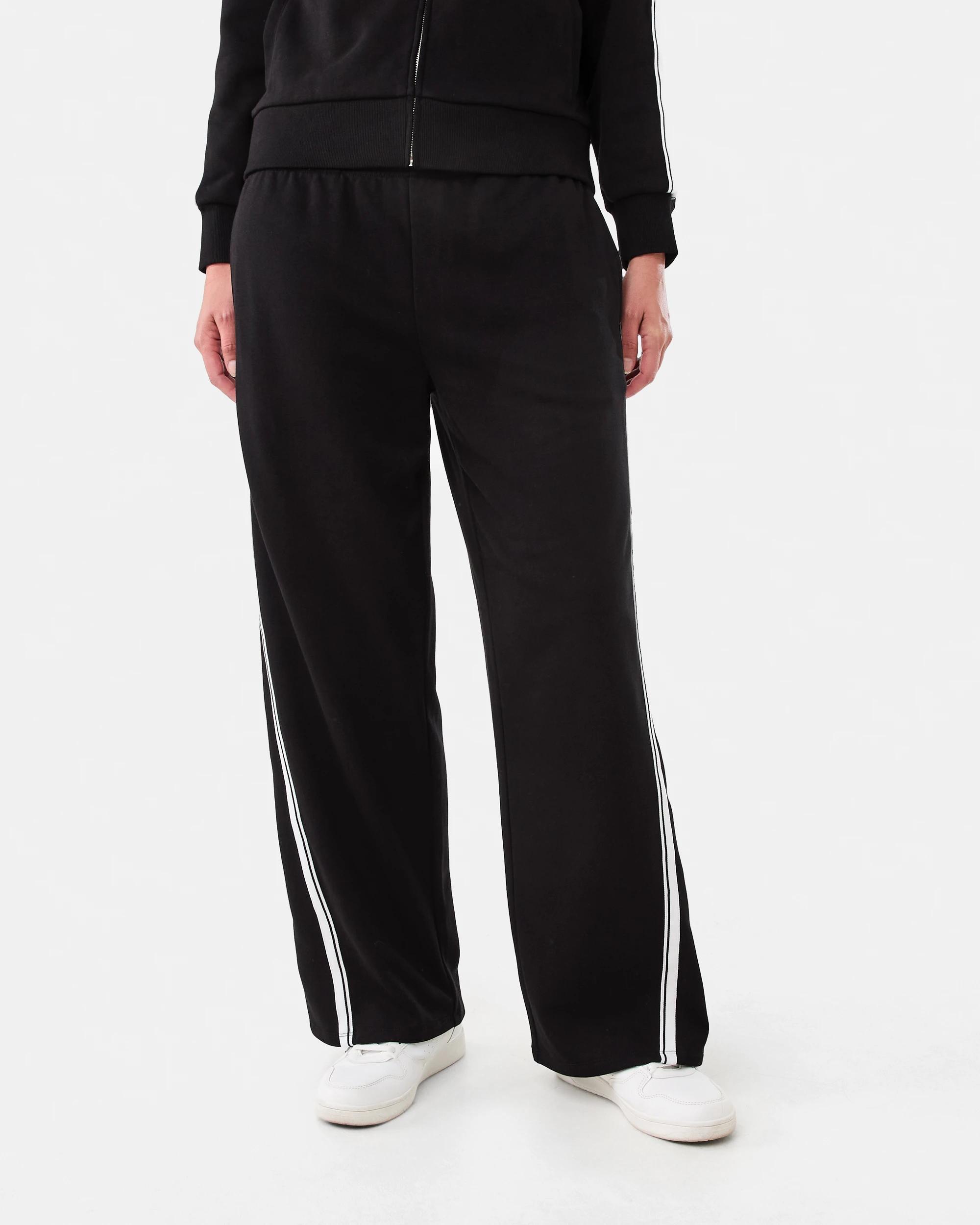 1 Split Stripe Trackpants Blk Stripe, 1 of 7
