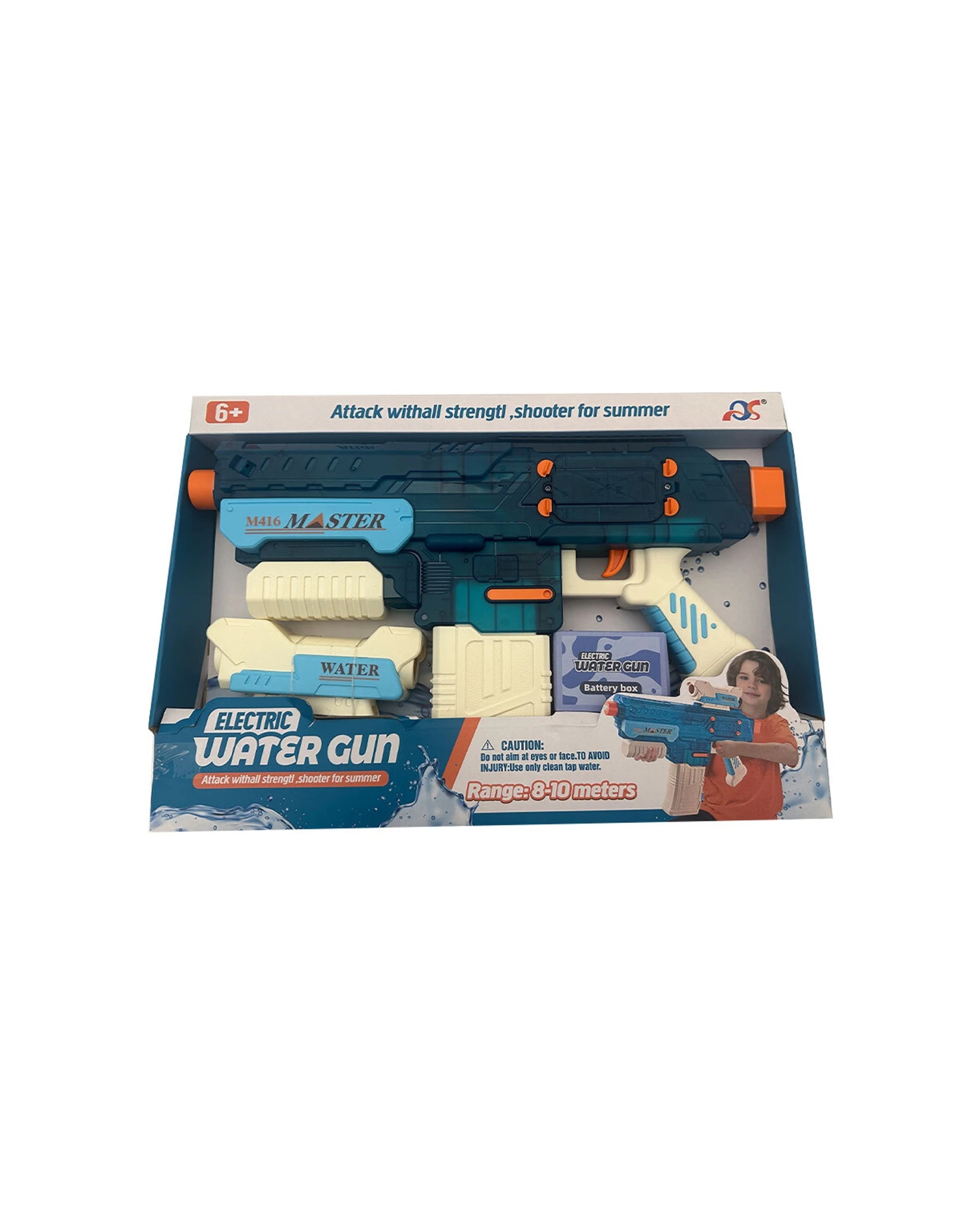 2 Regent 2PK Regent 500ml Electric Water Gun Kids Children Toy - Multi, 2 of 3