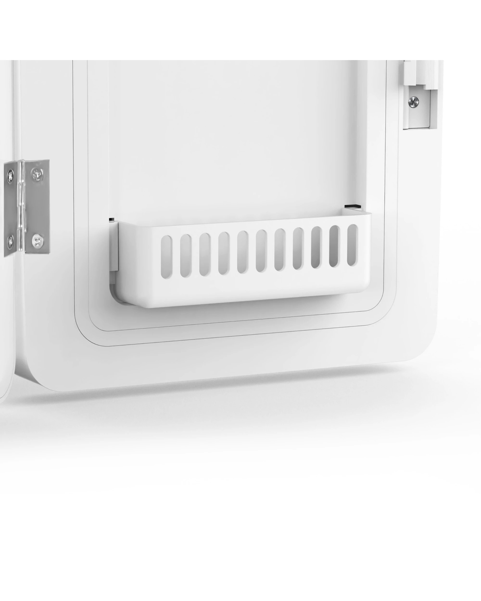 6 Advwin 6L Mini Makeup Fridge with LED Mirror - White, 6 of 7