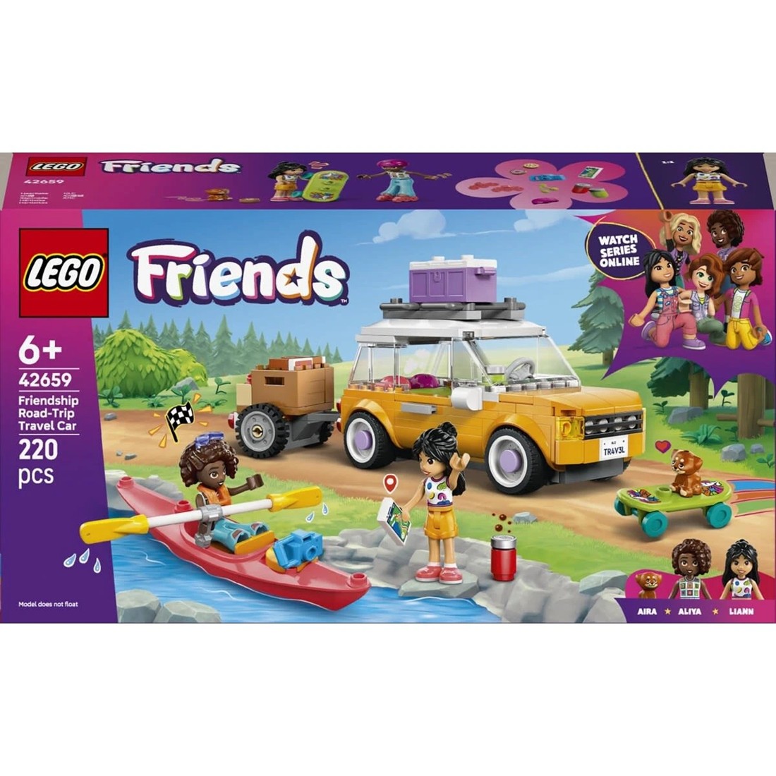 1 LEGO Friends Friendship Road-Trip Travel Car 42659, 1 of 10