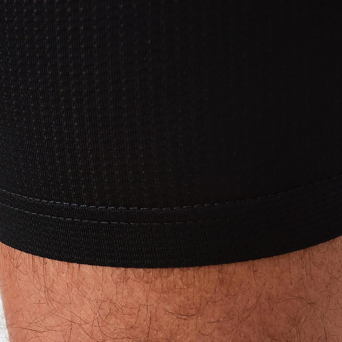 8 3 Pack Jackeroo Mid Length Mesh Trunks BLACK, 8 of 8