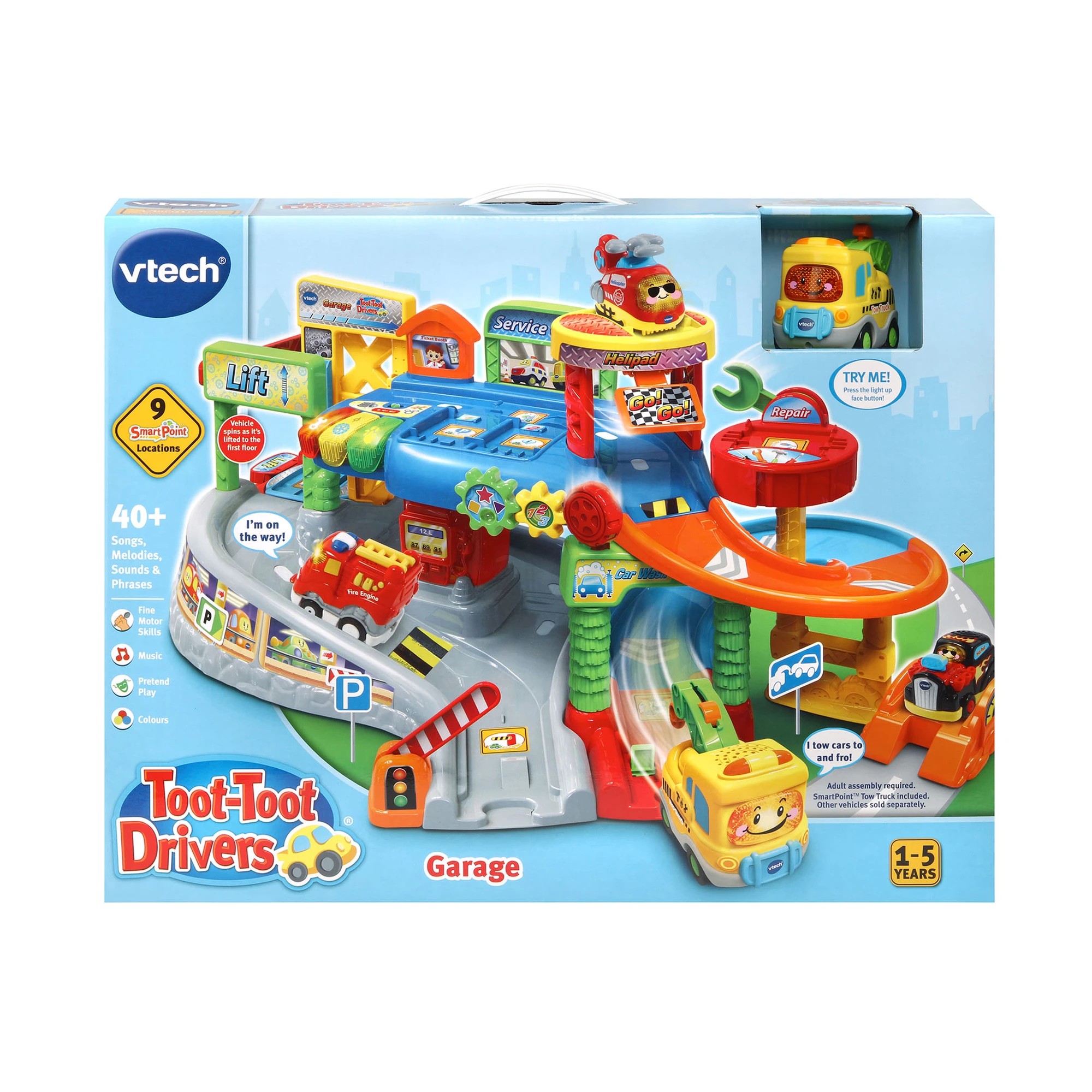 1 VTech Toot-Toot Drivers Garage - Multi, 1 of 3