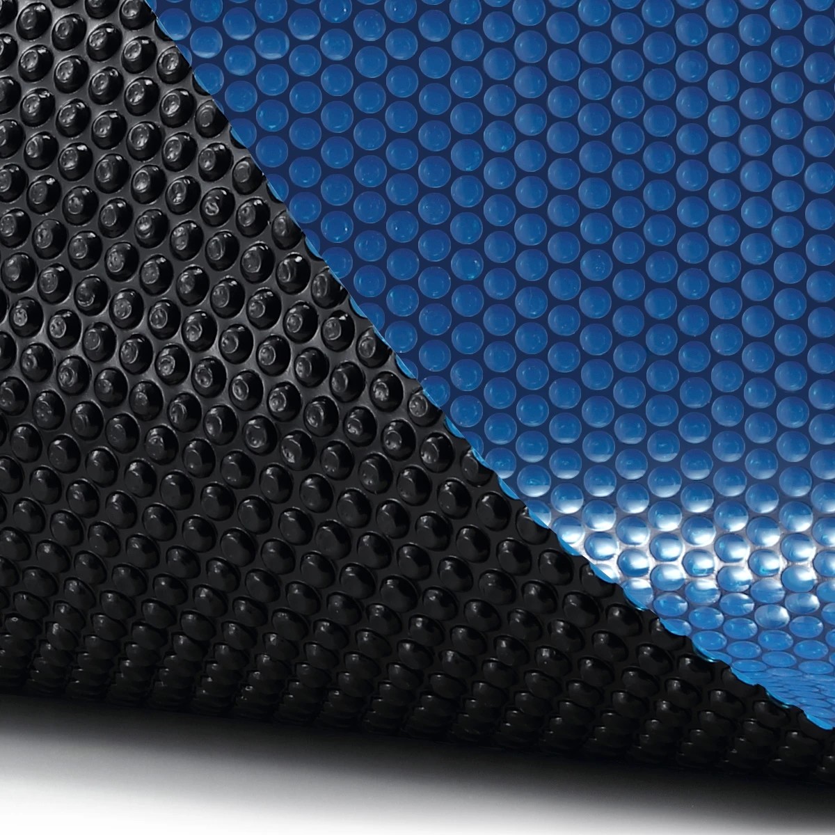 7 Ausway Pool Safety Cover Swimming Blanket Solar Bubble Mat Blue Black, 7 of 7