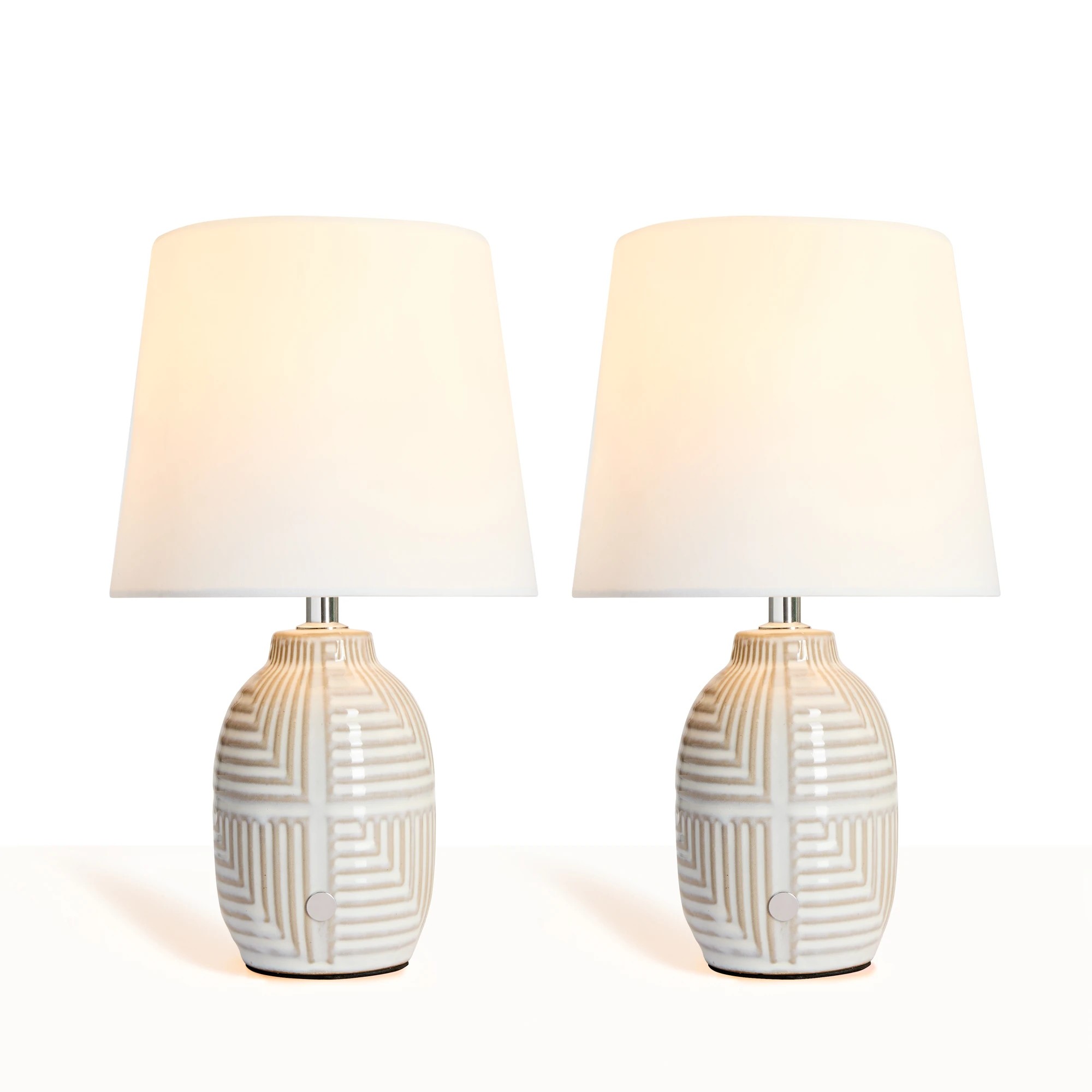 1 2 Pack Ella Touch Lamp, 1 of 6