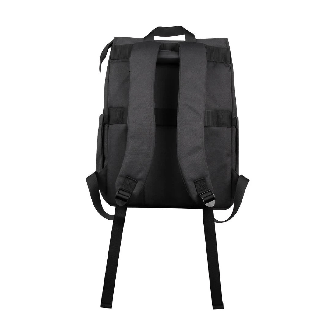 4 J.Burrows 15.6" Laptop Backpack Roll Top Black, 4 of 9