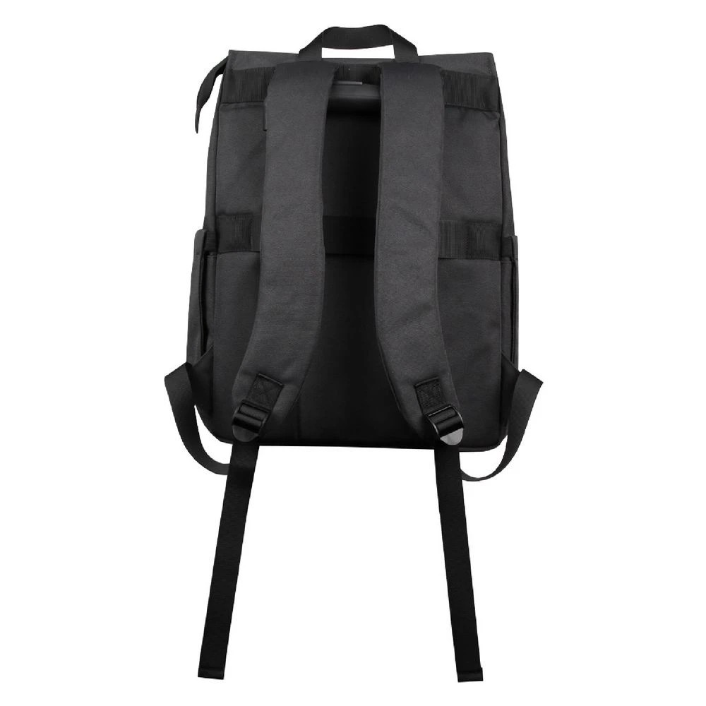 4 J.Burrows 15.6" Laptop Backpack Roll Top Black, 4 of 9