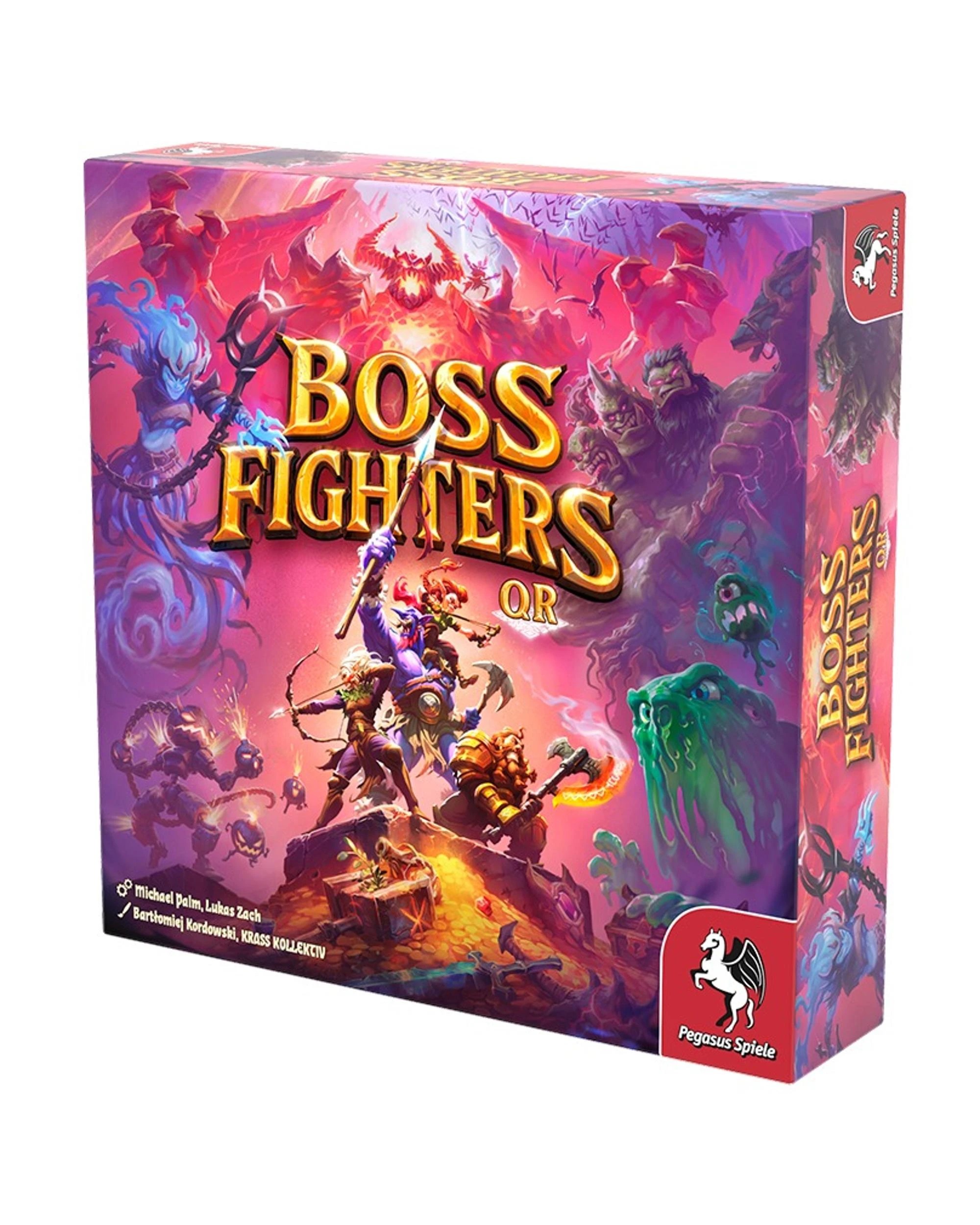 1 Boss Fighters QR Board Game, 1 of 5
