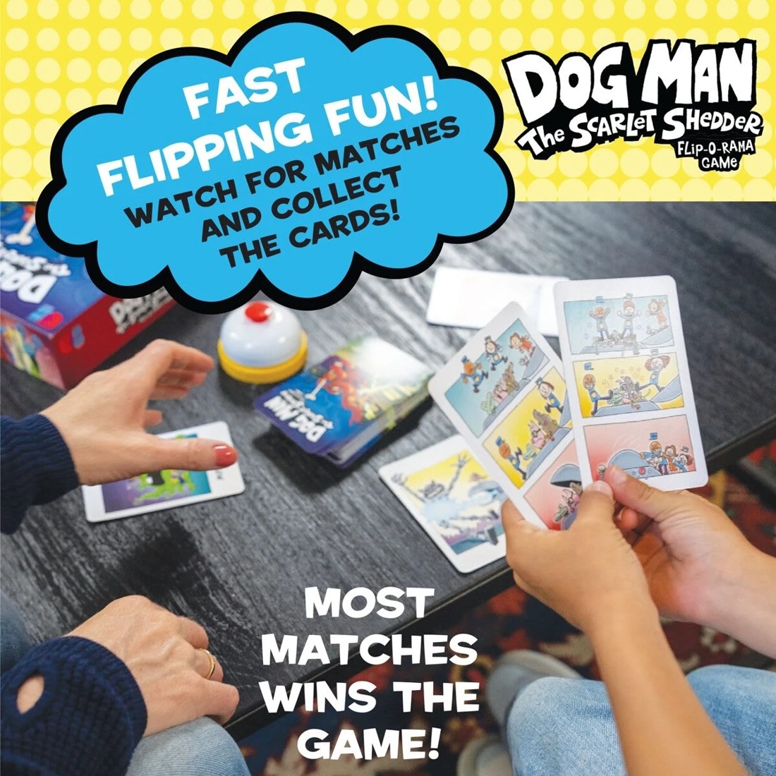 5 Dog Man The Scarlet Shedder Flip-O-Rama Game, 5 of 6