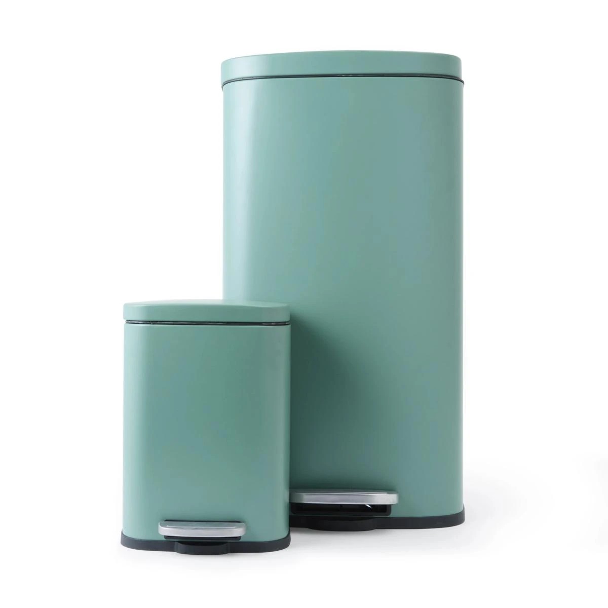 2 Set of 2 Pedal Bins - Green, 2 of 10