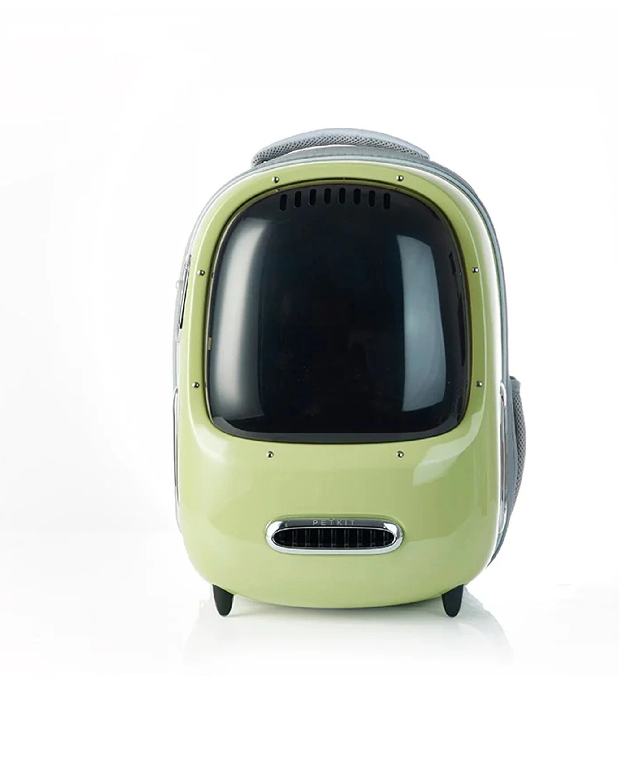 1 Petkit Breezy 2 Smart Cat Backpack Bag Ventilated Lightweight Travel Carrier - Green, 1 of 6
