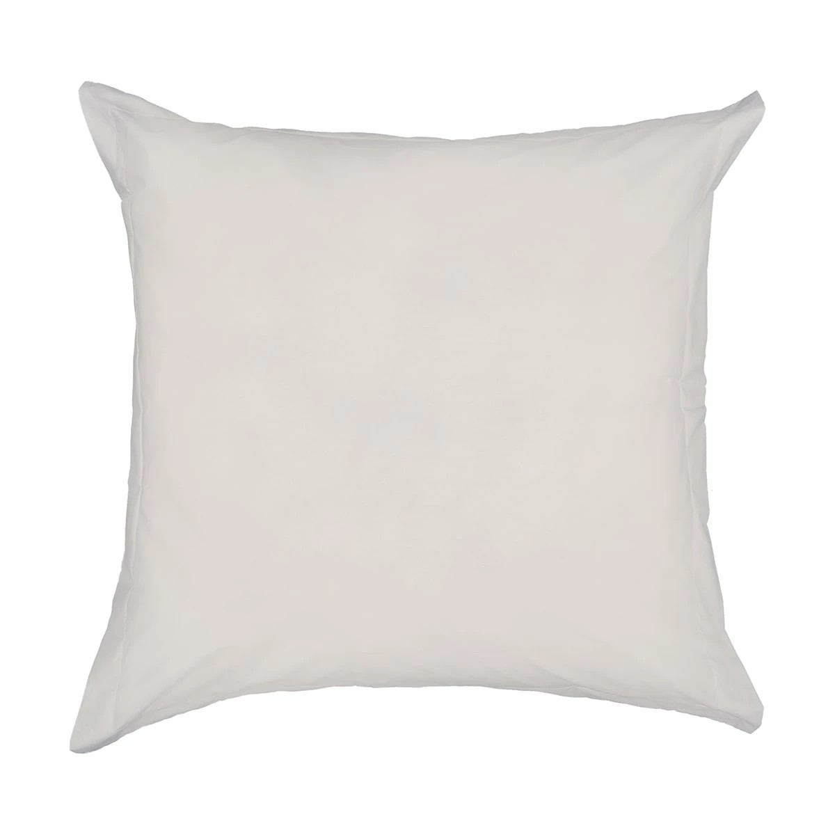 1 225 Thread Count Cotton Rich European Pillowcase - Oatmeal, 1 of 4