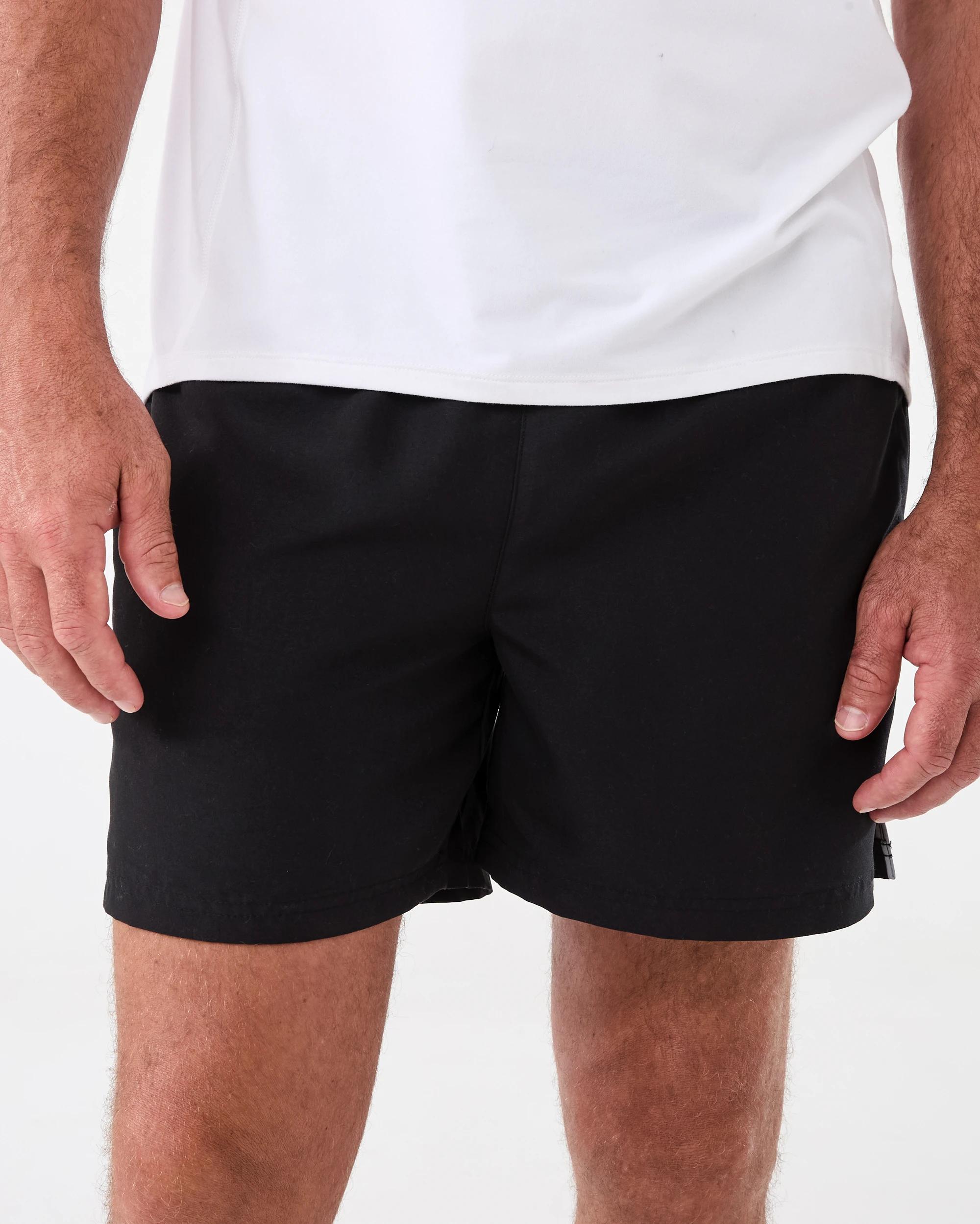 1 Active Mens Core Shorts Black, 1 of 7