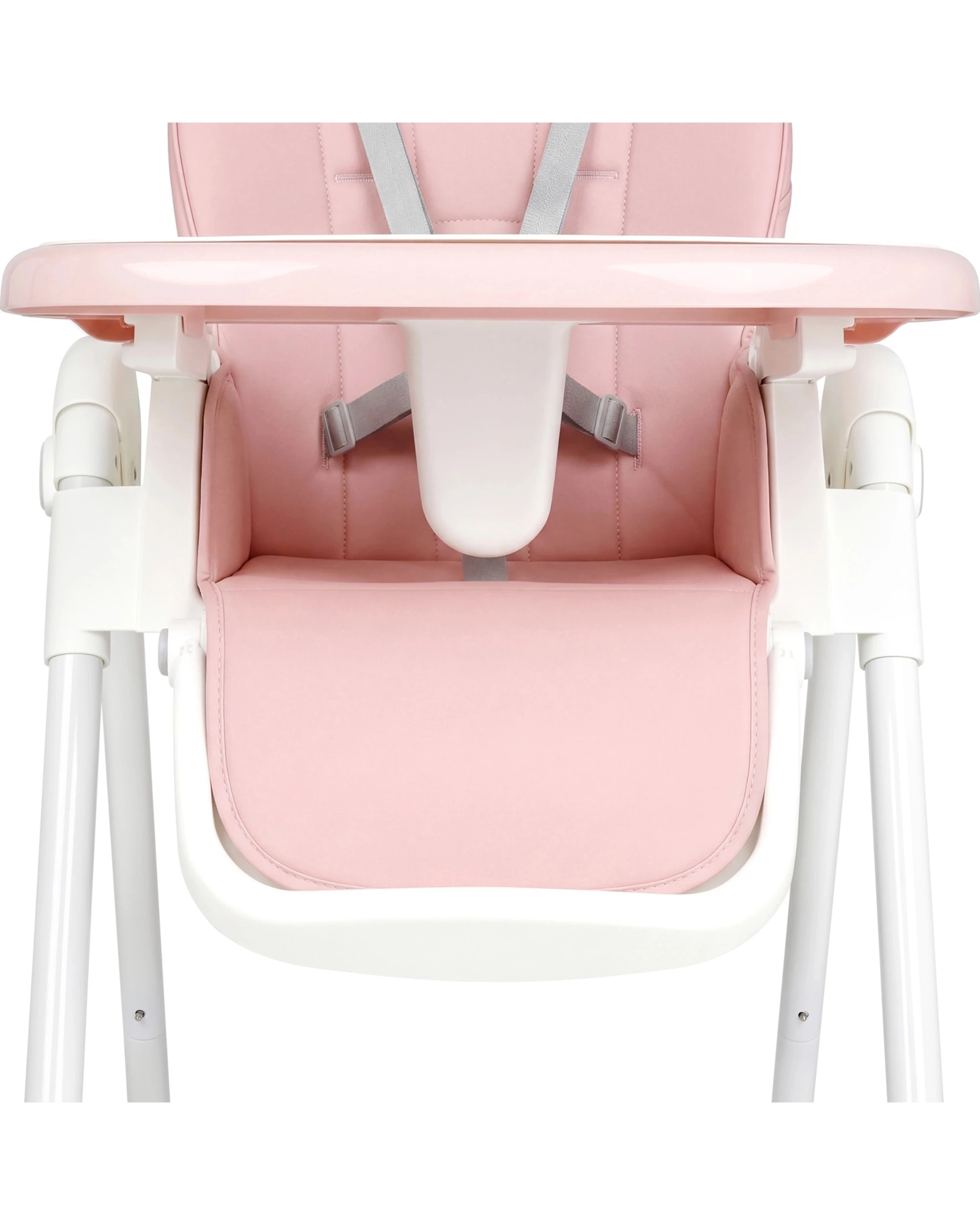 5 3-in-1 Folding Baby High Chair Toddler Feeding Chair - Pink, 5 of 9