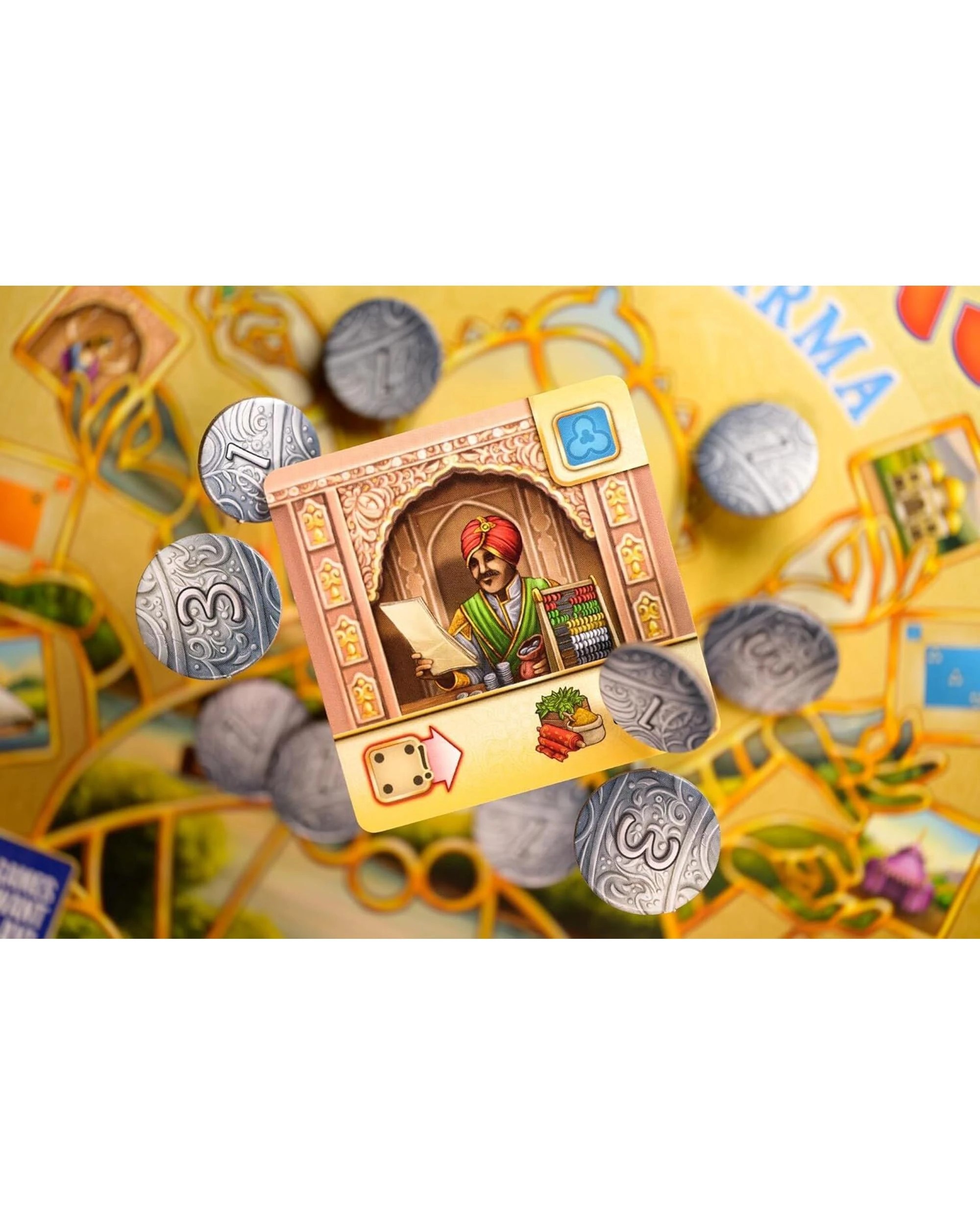 4 Rajas of the Ganges Cards and Karma Card Game, 4 of 7