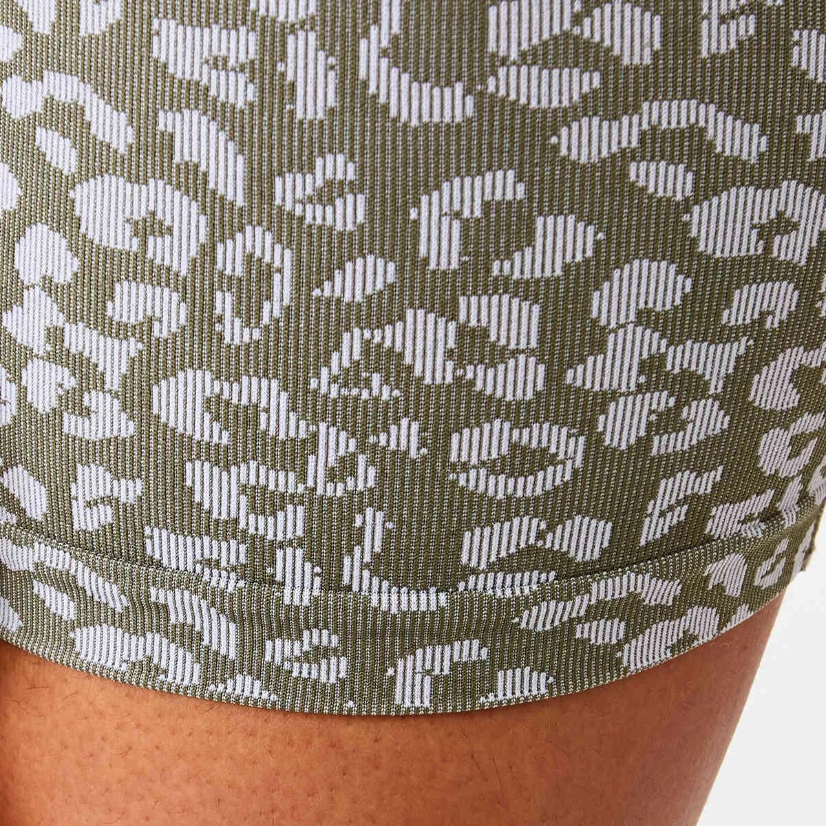 6 Active Womens Seamfree Rib Bike Shorts Sedg Manml, 6 of 7