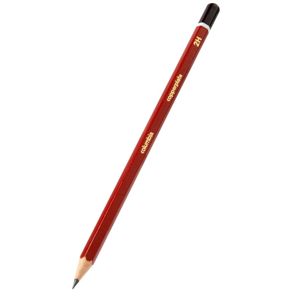 3 Columbia Copperplate Hexagonal Graphite Pencil 2H, 3 of 3