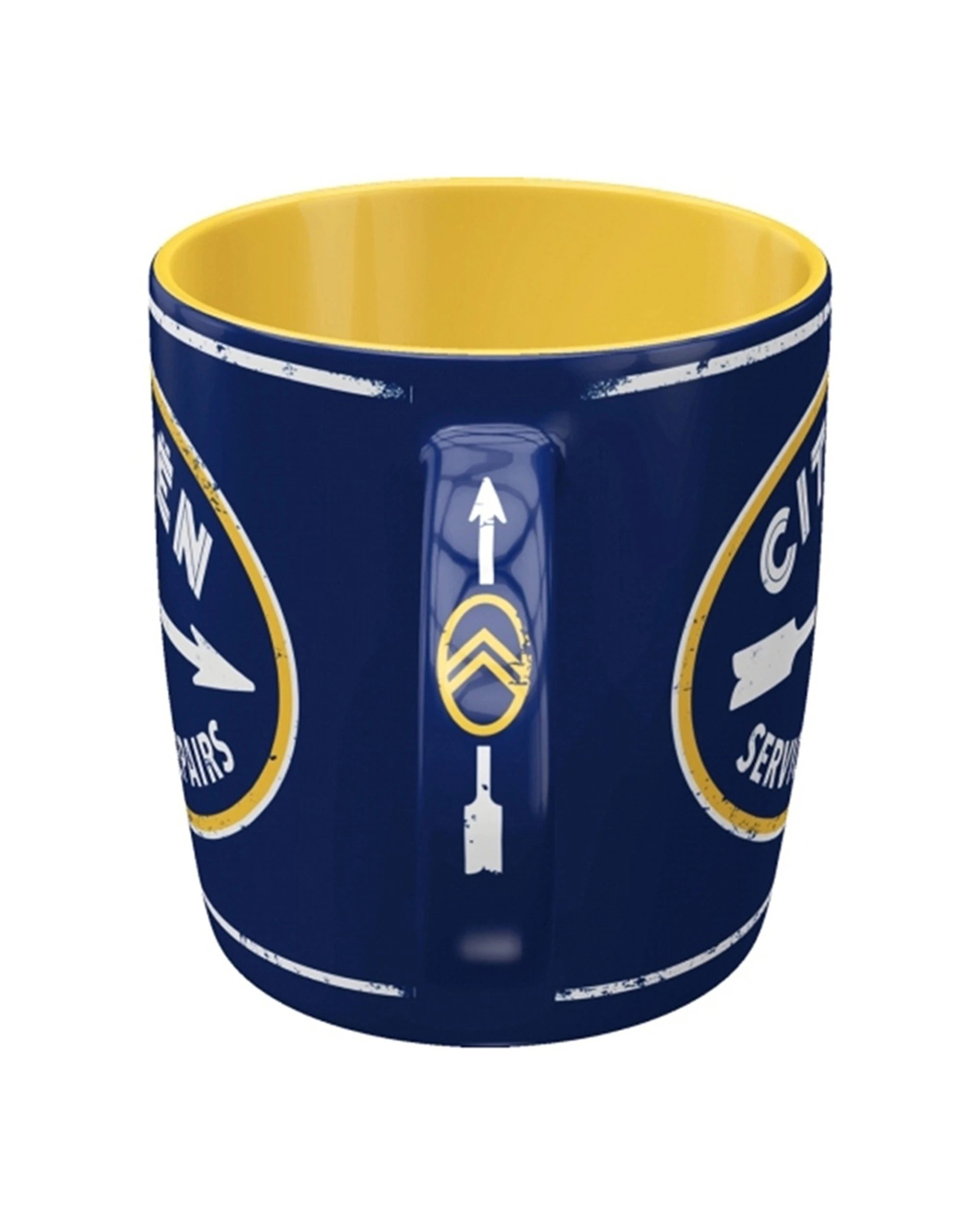 4 Nostalgic-Art 4PK Ceramic Mug 330ml Retro Design - Citreon Service and Repairs - Blue, 4 of 5