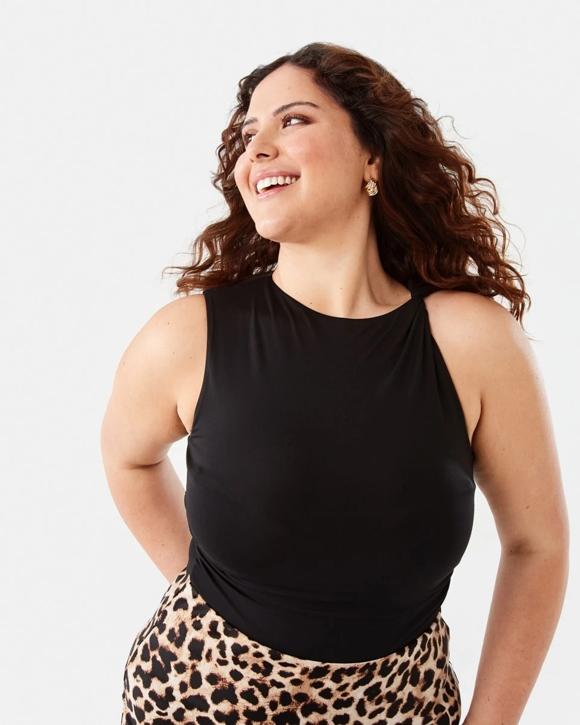 Sleeveless Twist Detail Bodysuit