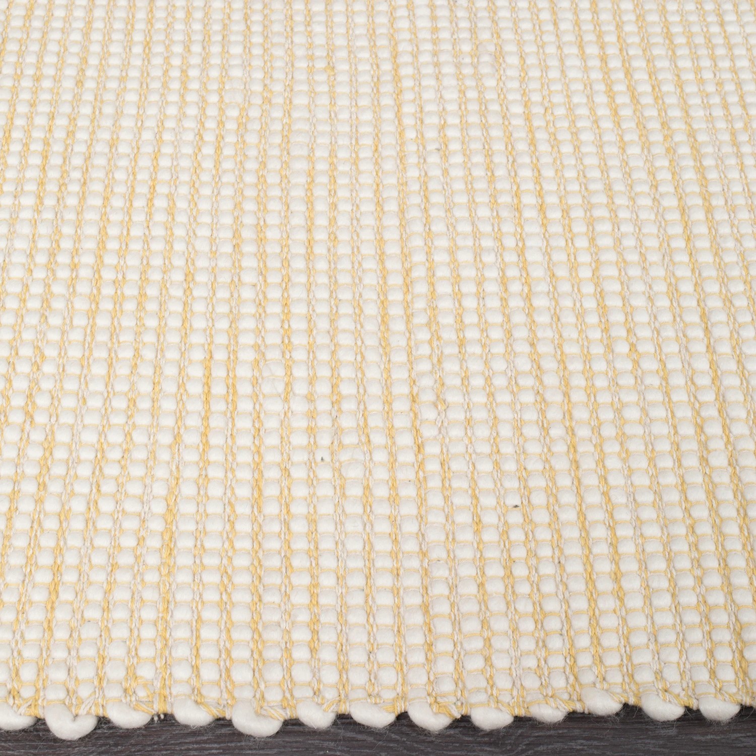 5 Common Ground Rugs Atelier 225x155cm - Medium Hand Loomed Wool Floor Rug - Gold, 5 of 7