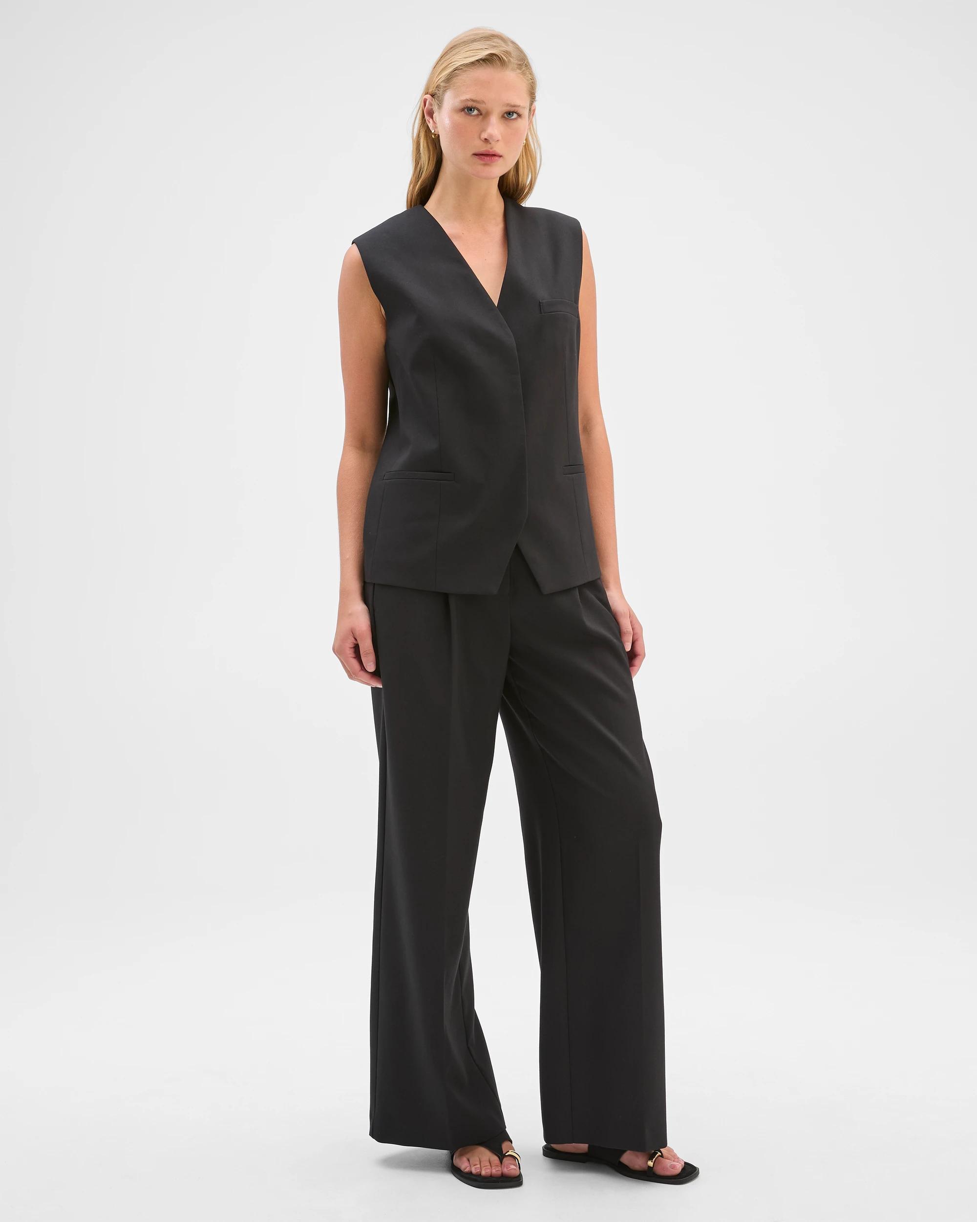 1 Preview Ultra Wide Leg Pants BLACK, 1 of 7