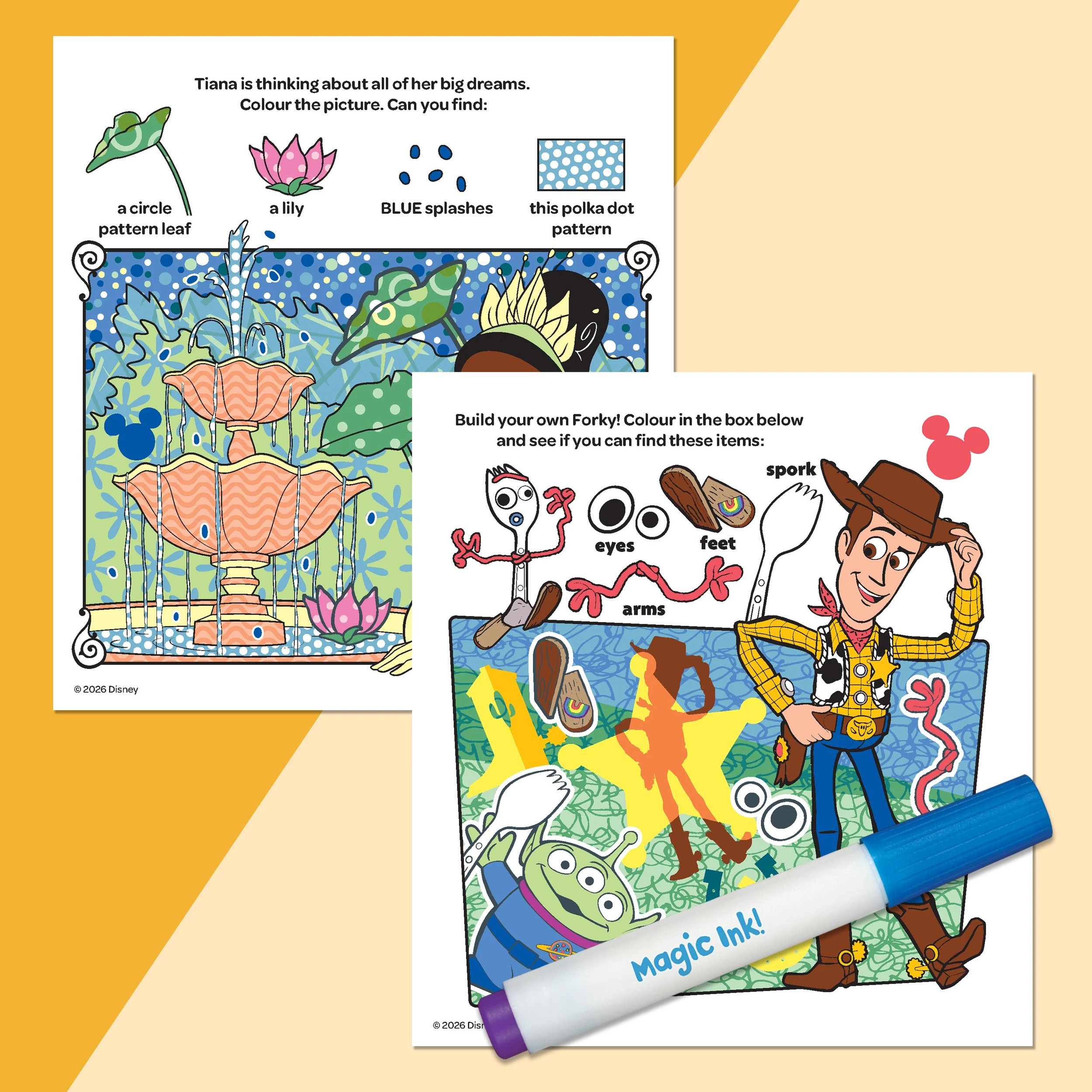 4 INKredibles Disney Pixar Mess Free Magic Ink Pictures - Book, 4 of 5